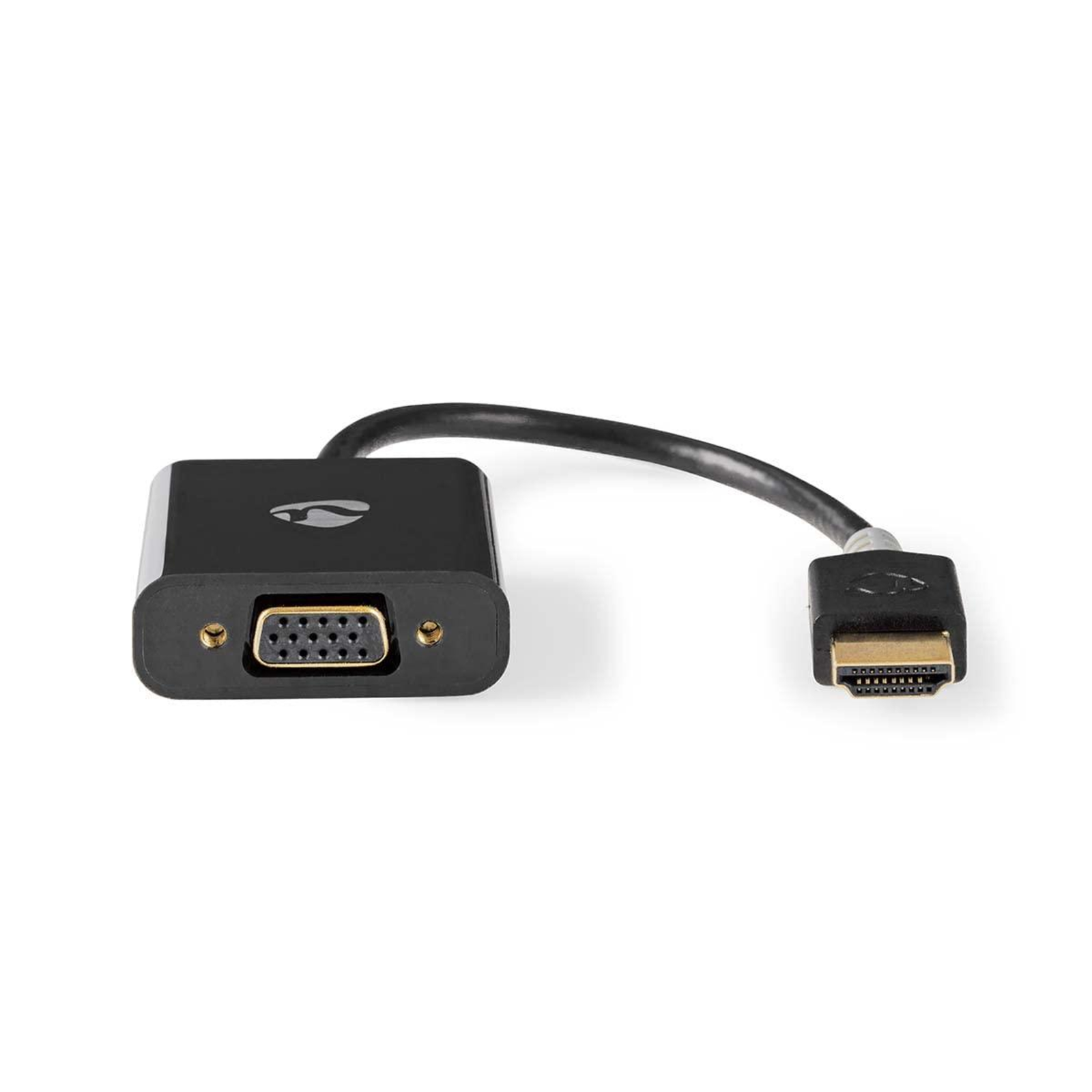 Nedis HDMI Cable HDMI M VGA F 1080p 0.20 M Anthracite