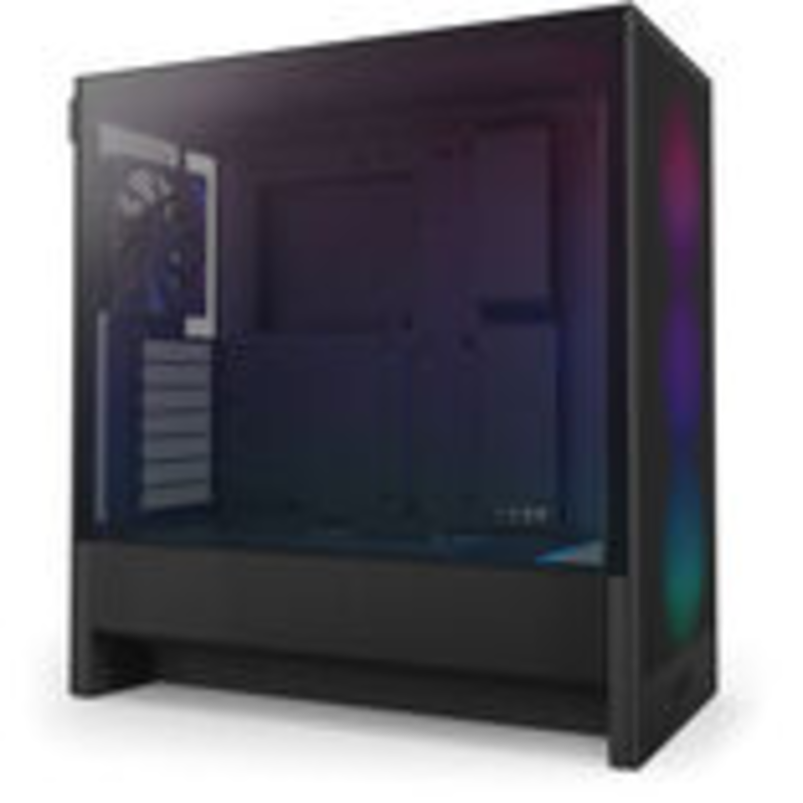 NZXT H5 Flow RGB Midi Tower PC Black ATX EATX Micro ATX Mini-ITX SGCC Housing