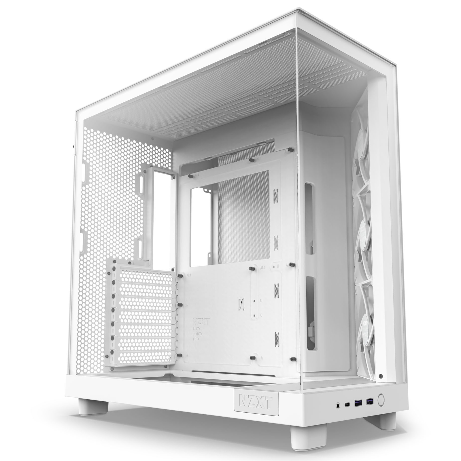 NZXT H6 Flow Compact Dual Chamber Case matte