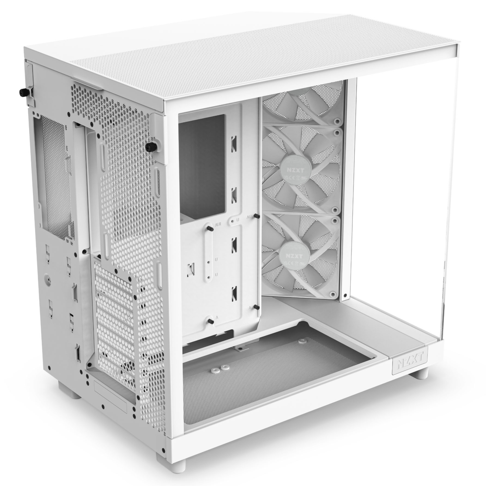 NZXT H6 FLOW RGB White PC Case