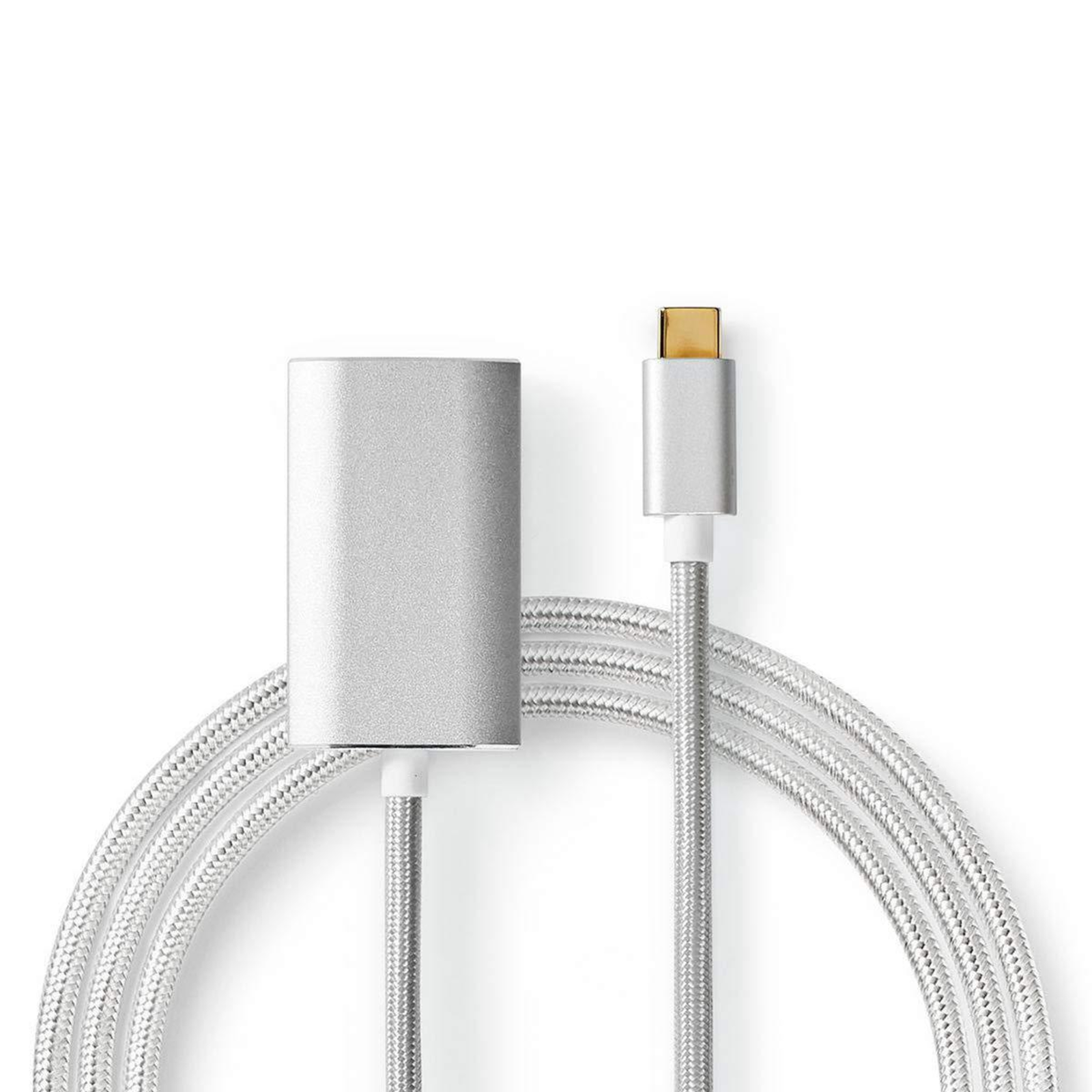 Nedis USB Adapter USB 3.2 Gen 1 HDMI Power Delivery 2.00 M Silver