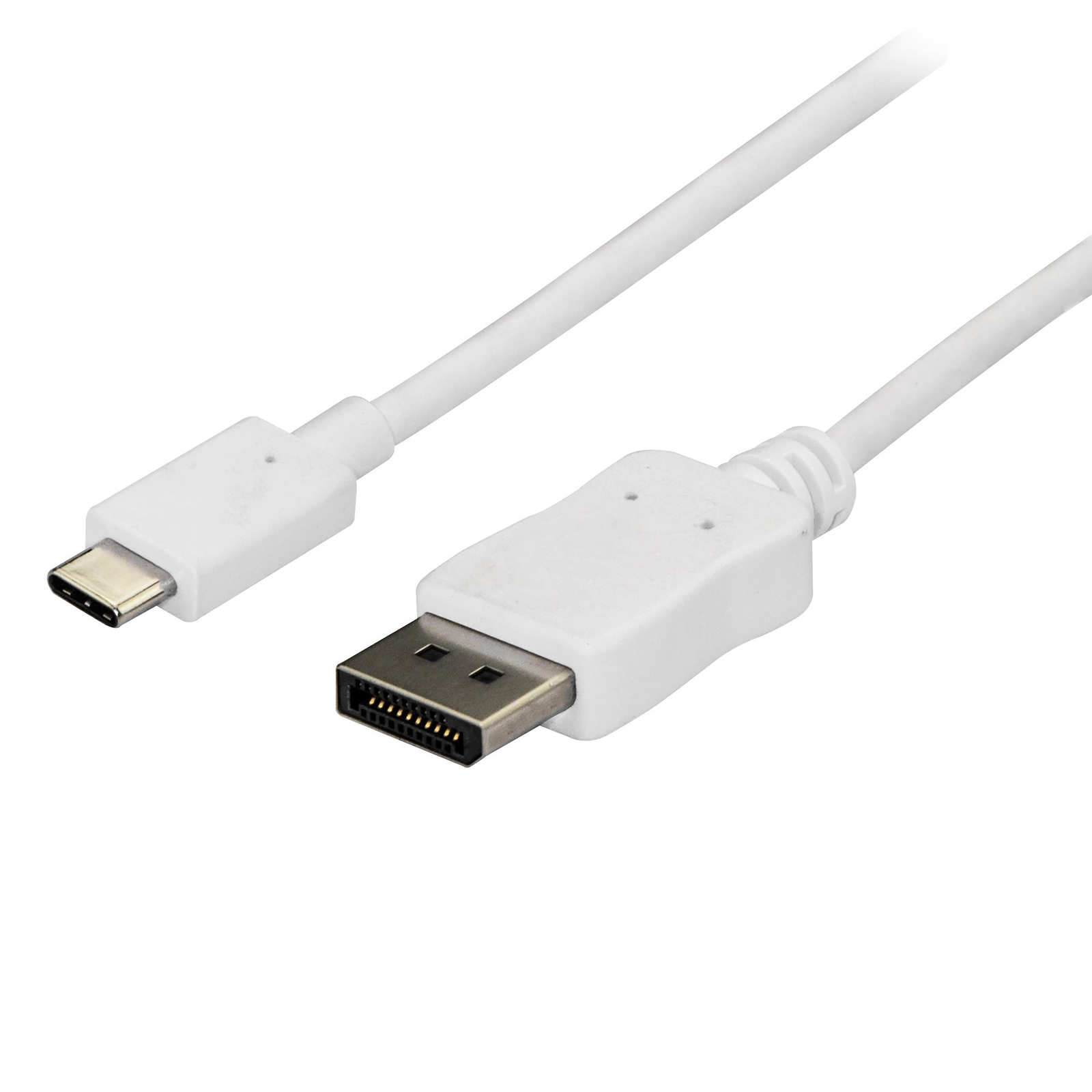 StarTech.com 1.8m USB C to DisplayPort Cable 4K 60Hz White 1.8 M USB Type-C DisplayPort