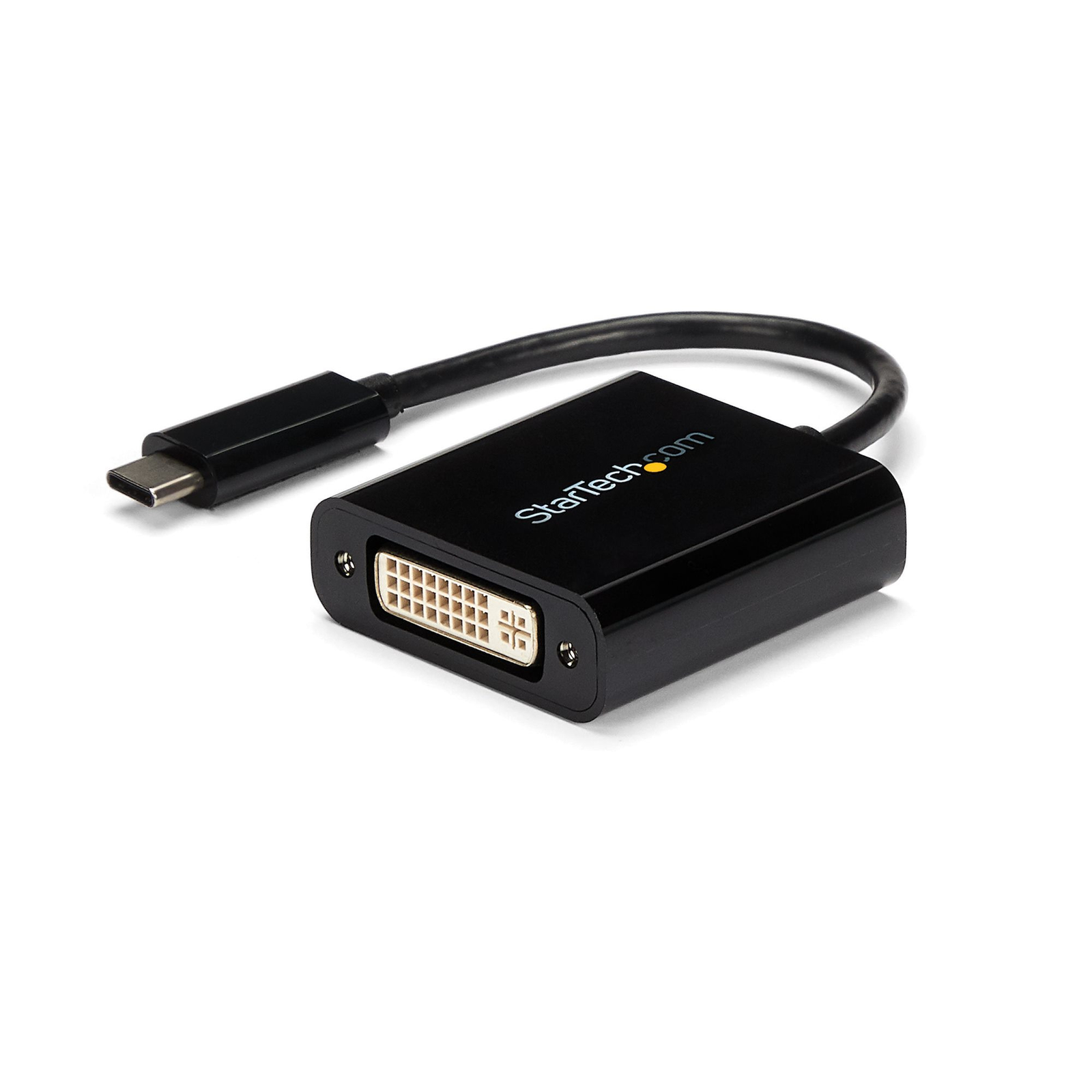 StarTech.com USB-C to DVI Adapter 3.2 Gen 2 3.1 Gen 2 USB Type-C DVI Output 1920 X 1200 Pixels