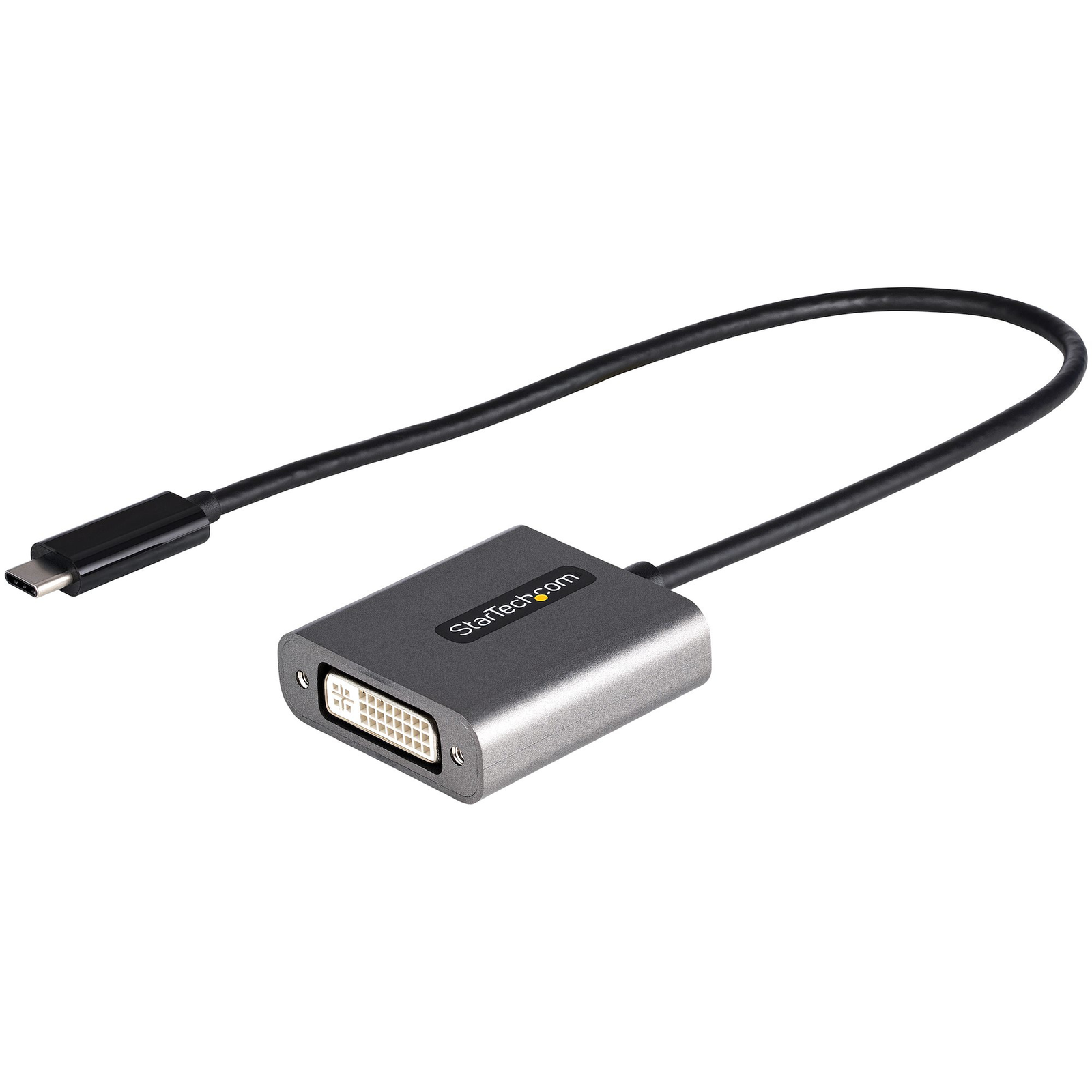 StarTech.com USB-C to DVI Adapter 1920x1200p USB-C to DVI-D USB-C Dongle USB Type C to DVI