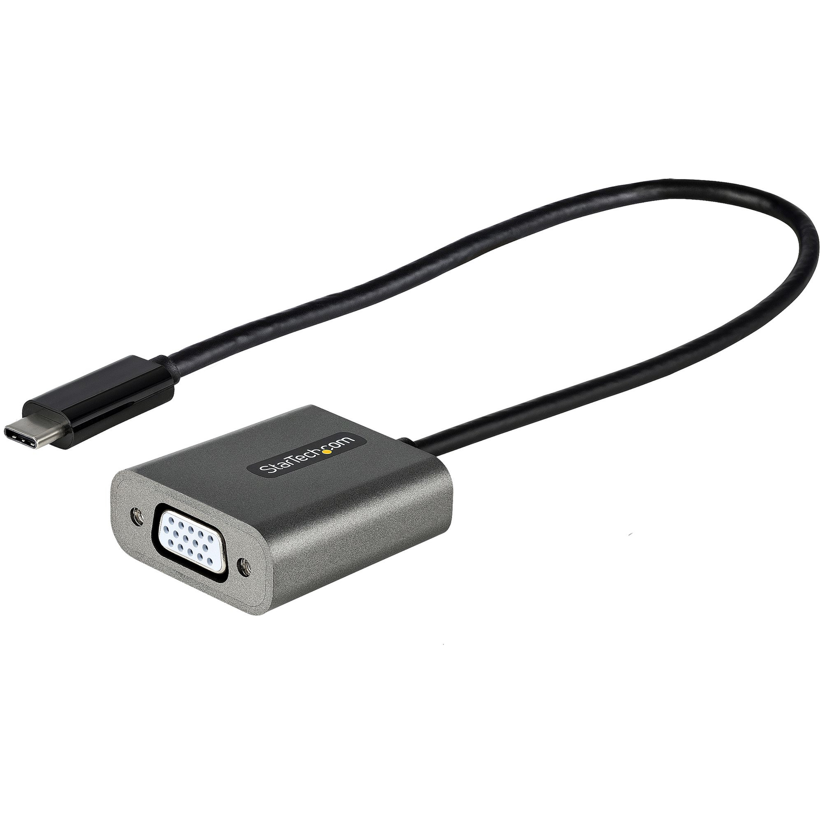 StarTech.com USB-C to VGA Adapter 1080p USB Type C to VGA Adapter Dongle USB-C DP