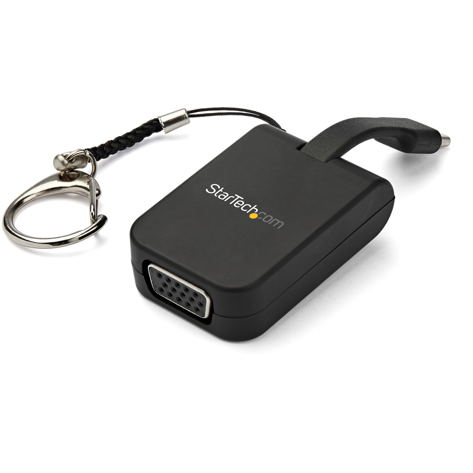 StarTech USB-C to VGA Female (D-sub DE-15) Converter (Black)