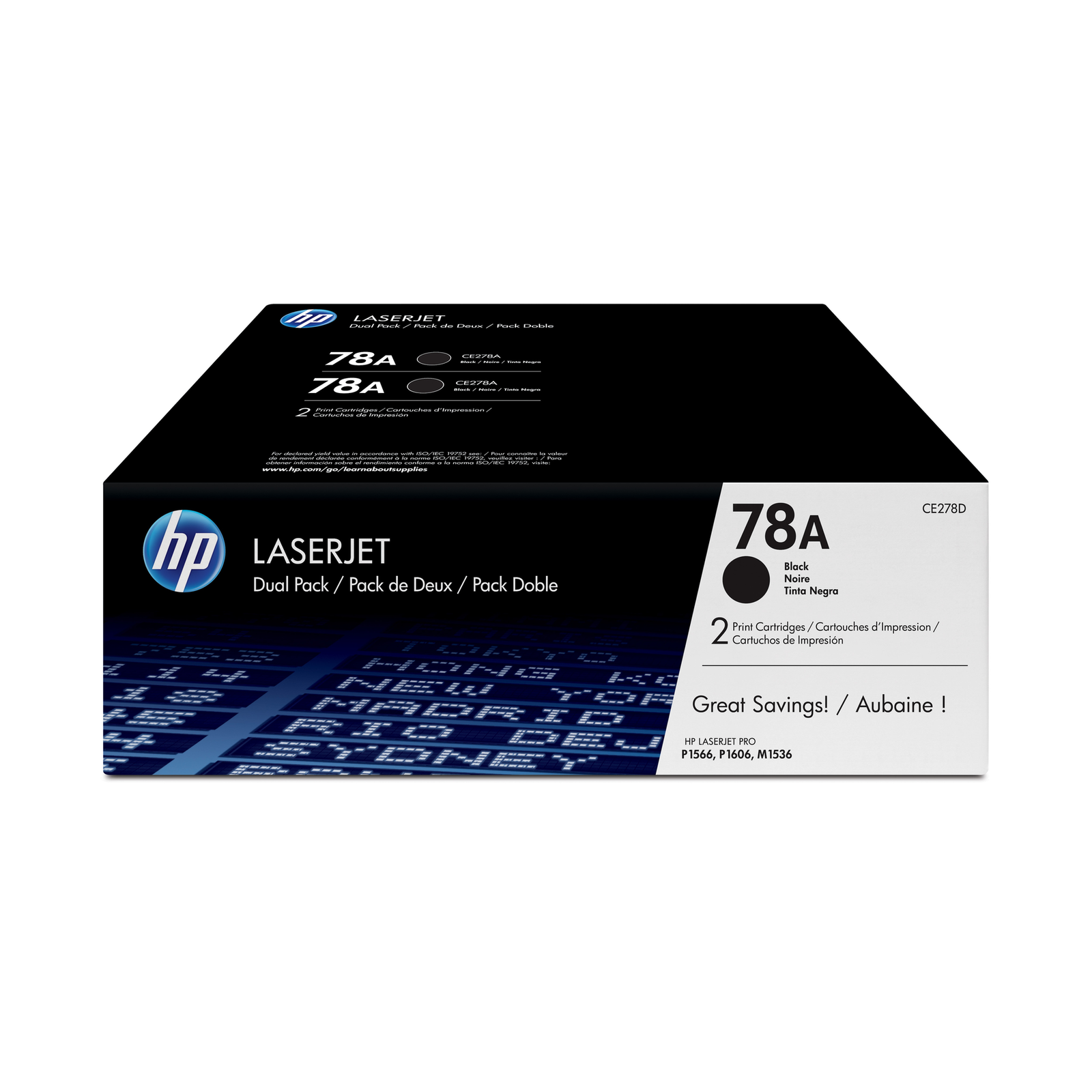 HPI 78A Black 2100 Pages Toner CE278AD