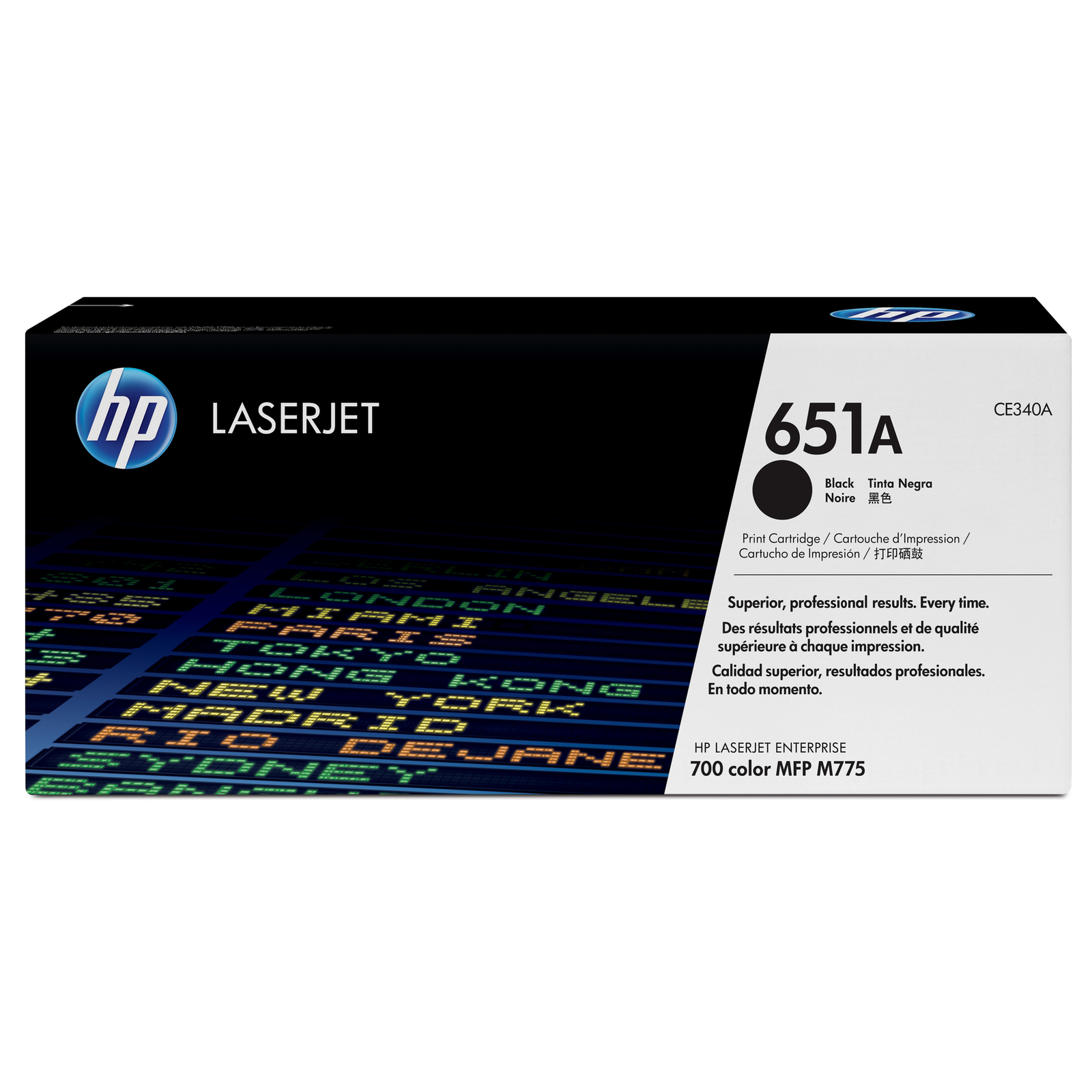 HPI 651A Black LaserJet Toner Cartridge