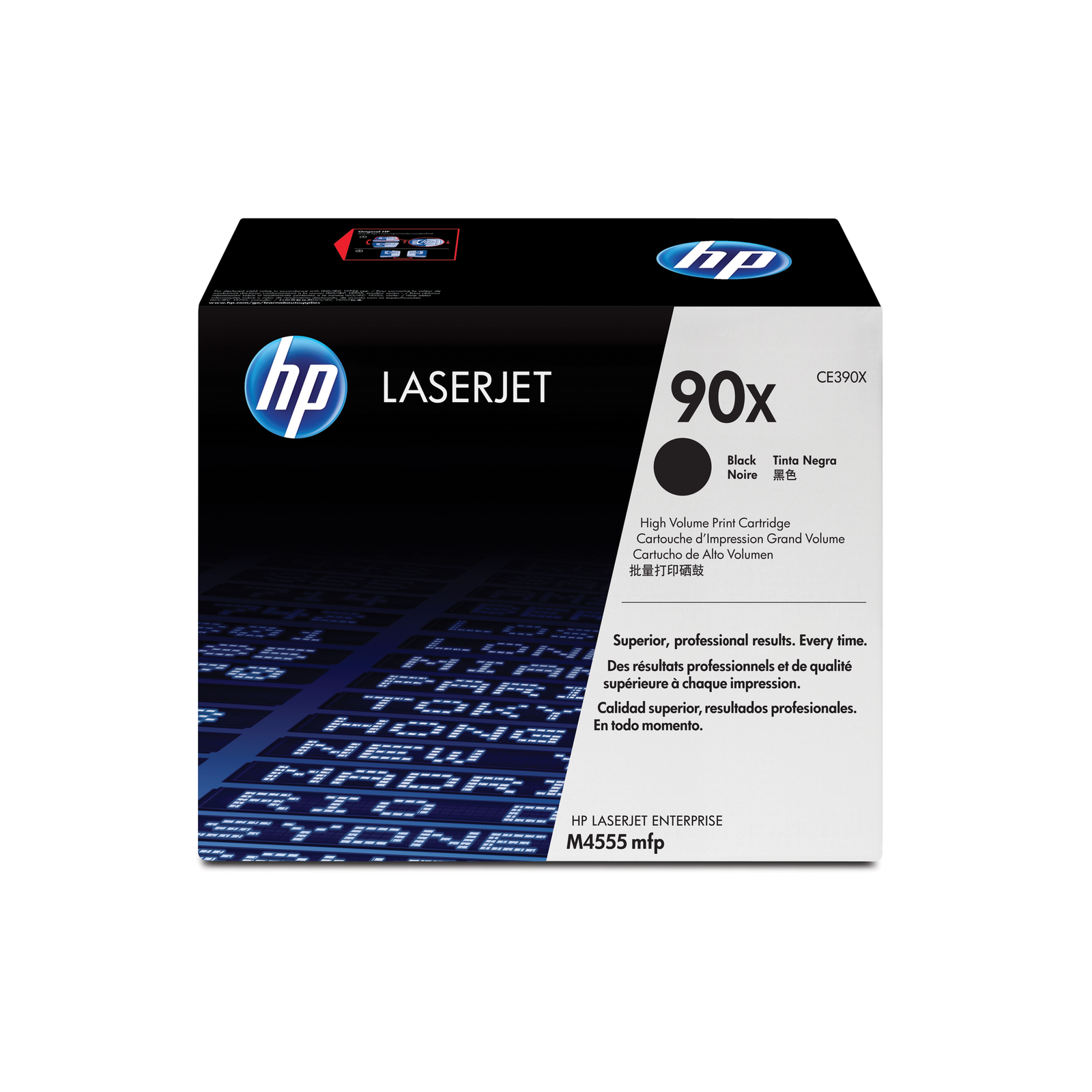 HPI CE390X TONER CARTRIDGE BLACK 24K