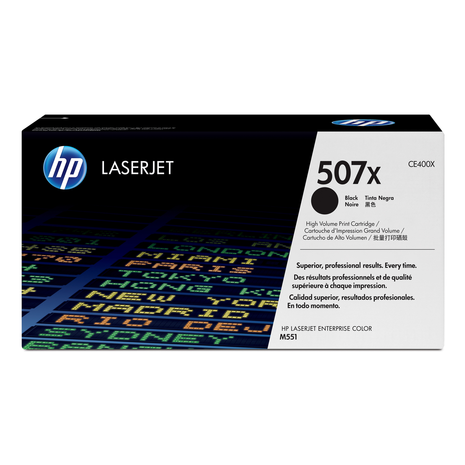 HPI 507X Black 11000 Pages Toner CE400X