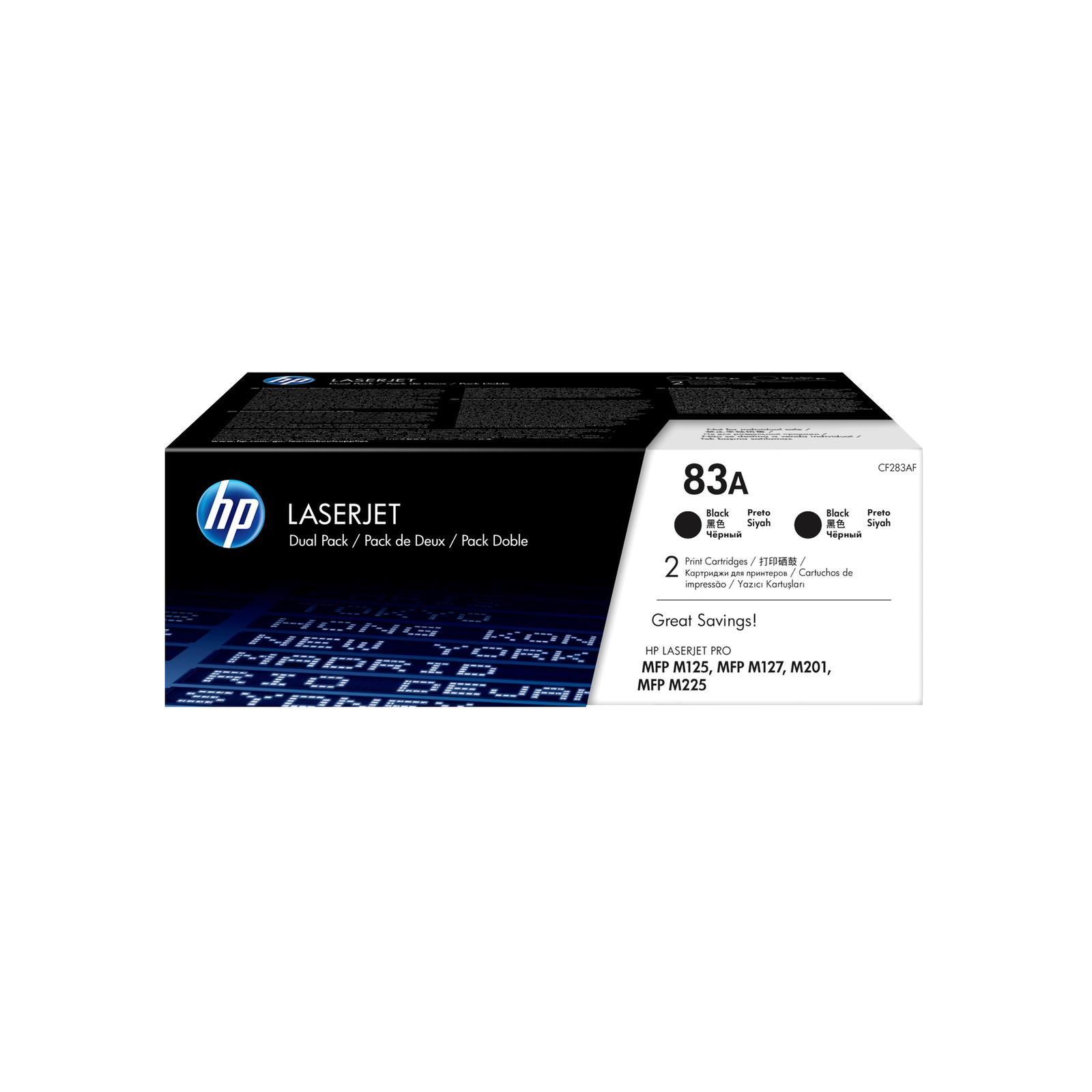 HPI 83A Black 1500 Pages Toner CF283AD