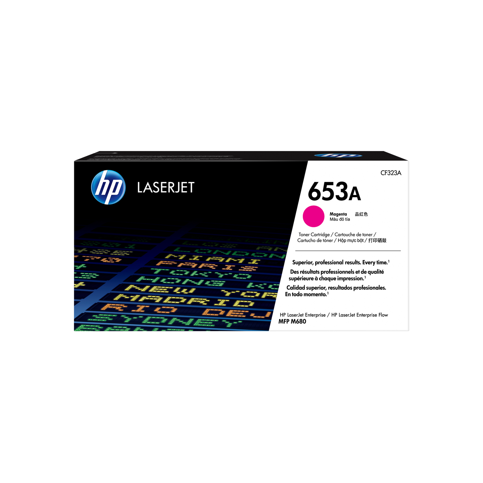 HPI 653A magenta Original LaserJet Toner Cartridge Color LaserJet Enterprise MFP M680 Flow MFP M680