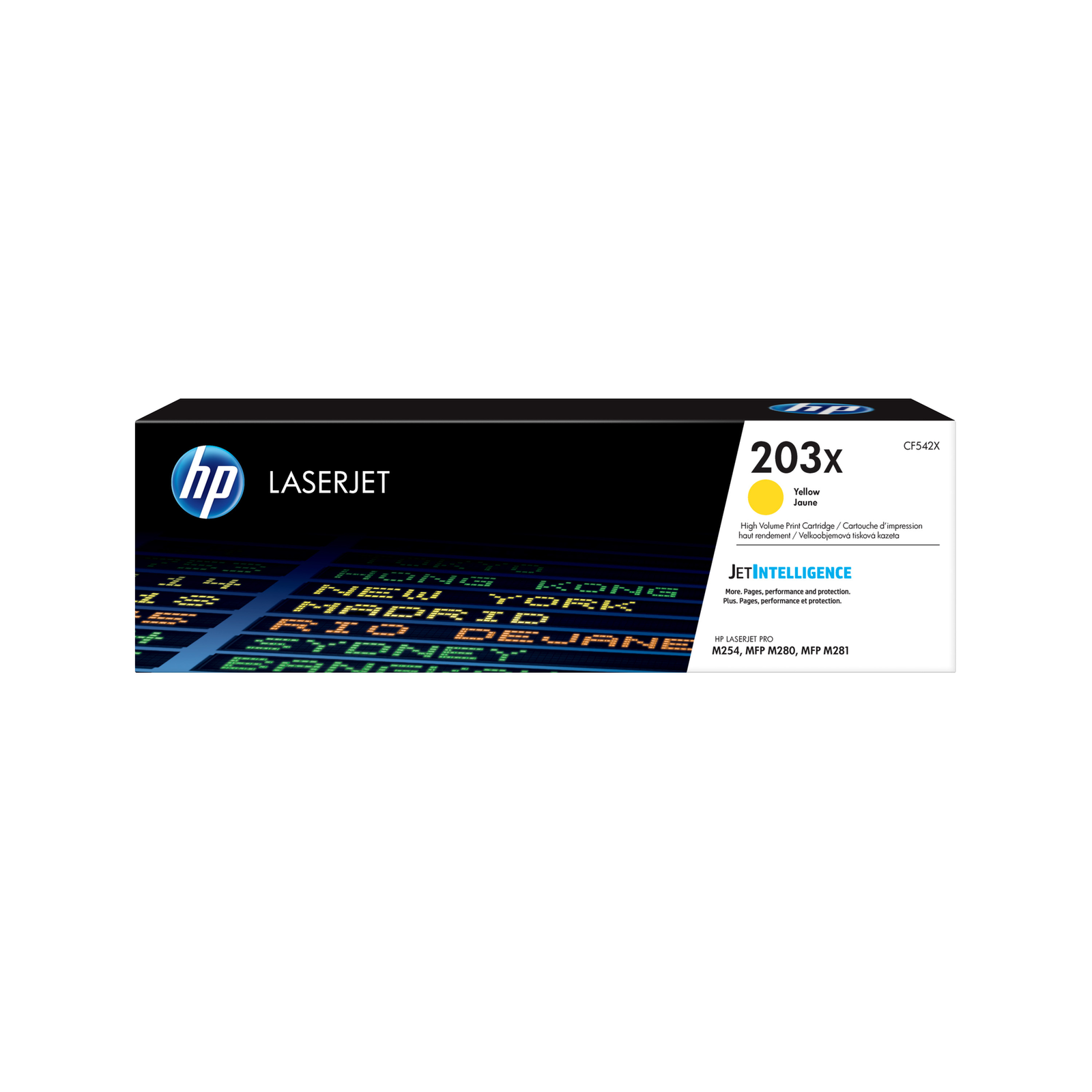 HPI 203X High Yield Yellow Original LaserJet Toner Cartridge