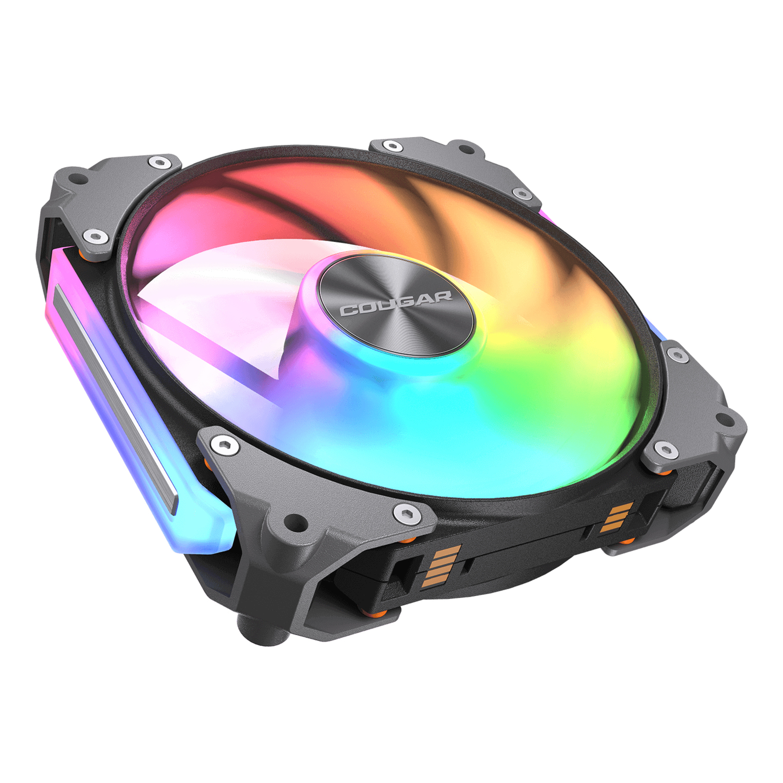 Cougar CF-ARB12HB-RGB PC Case Fan Black (W X H X D) 120 X 120 X 28 Mm