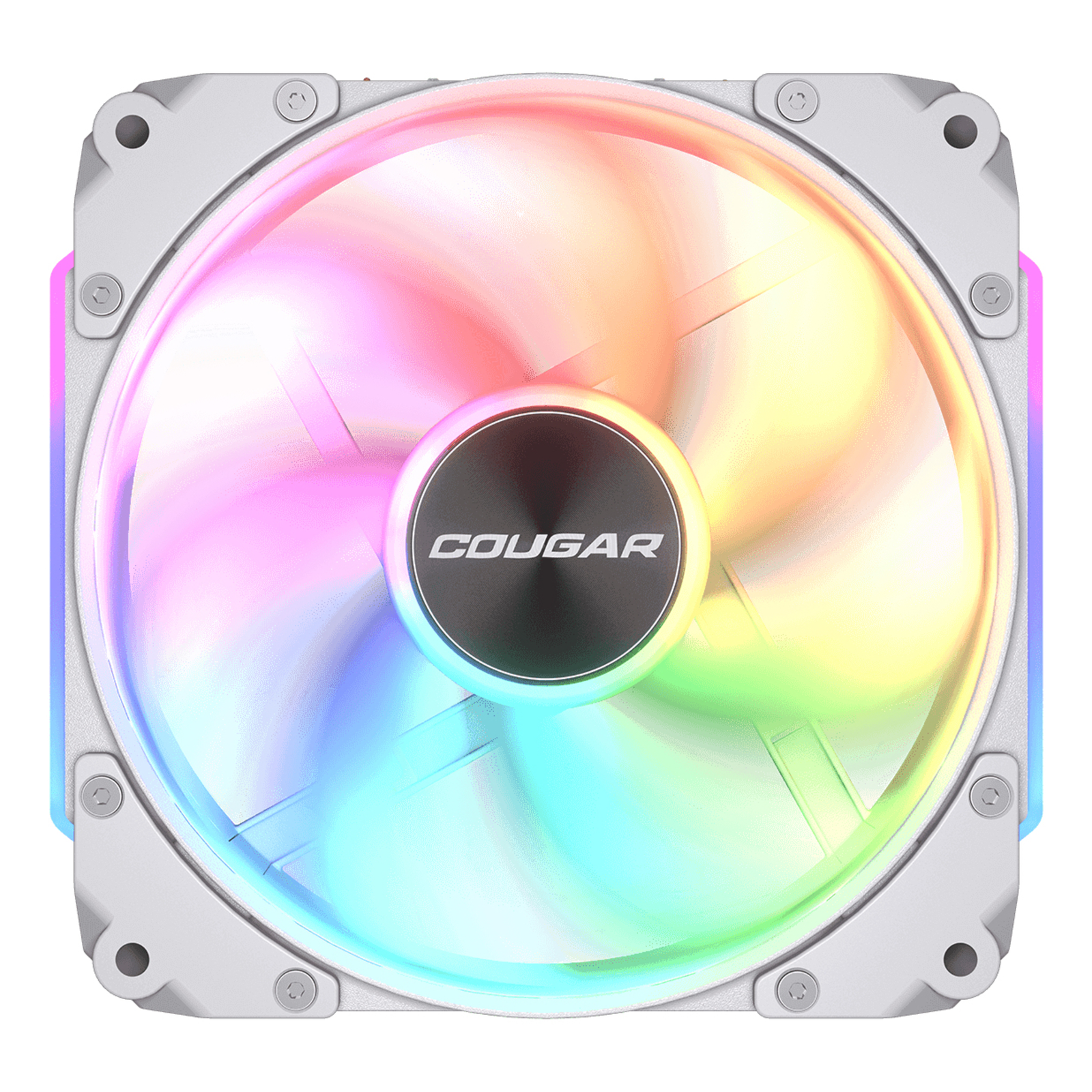 Cougar Case Fan Apolar 120 ARGB Reverse Blade White