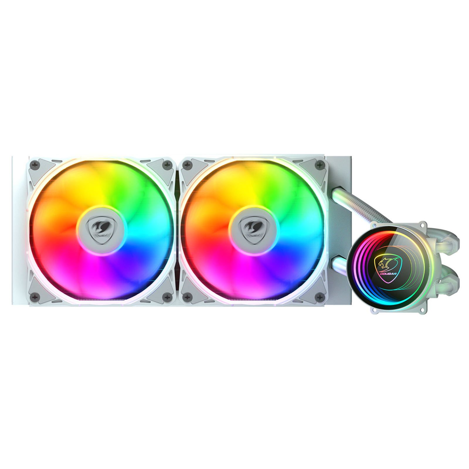 Cougar Poseidon Elite RGB AIO Water Cooling Kit 240mm (White)