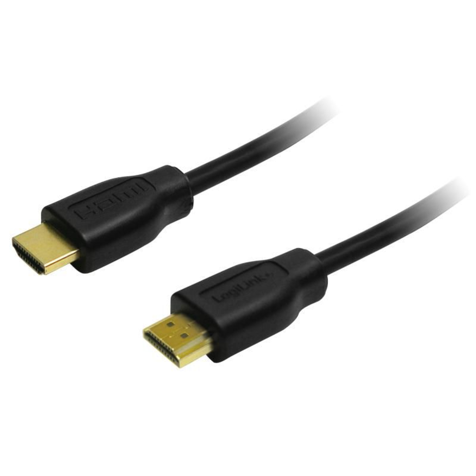LogiLink HDMI Connection Cable HDMI-A Plug HDMI-A Plug 0.50 M Black CH0005 4K UHD HDMI Cable