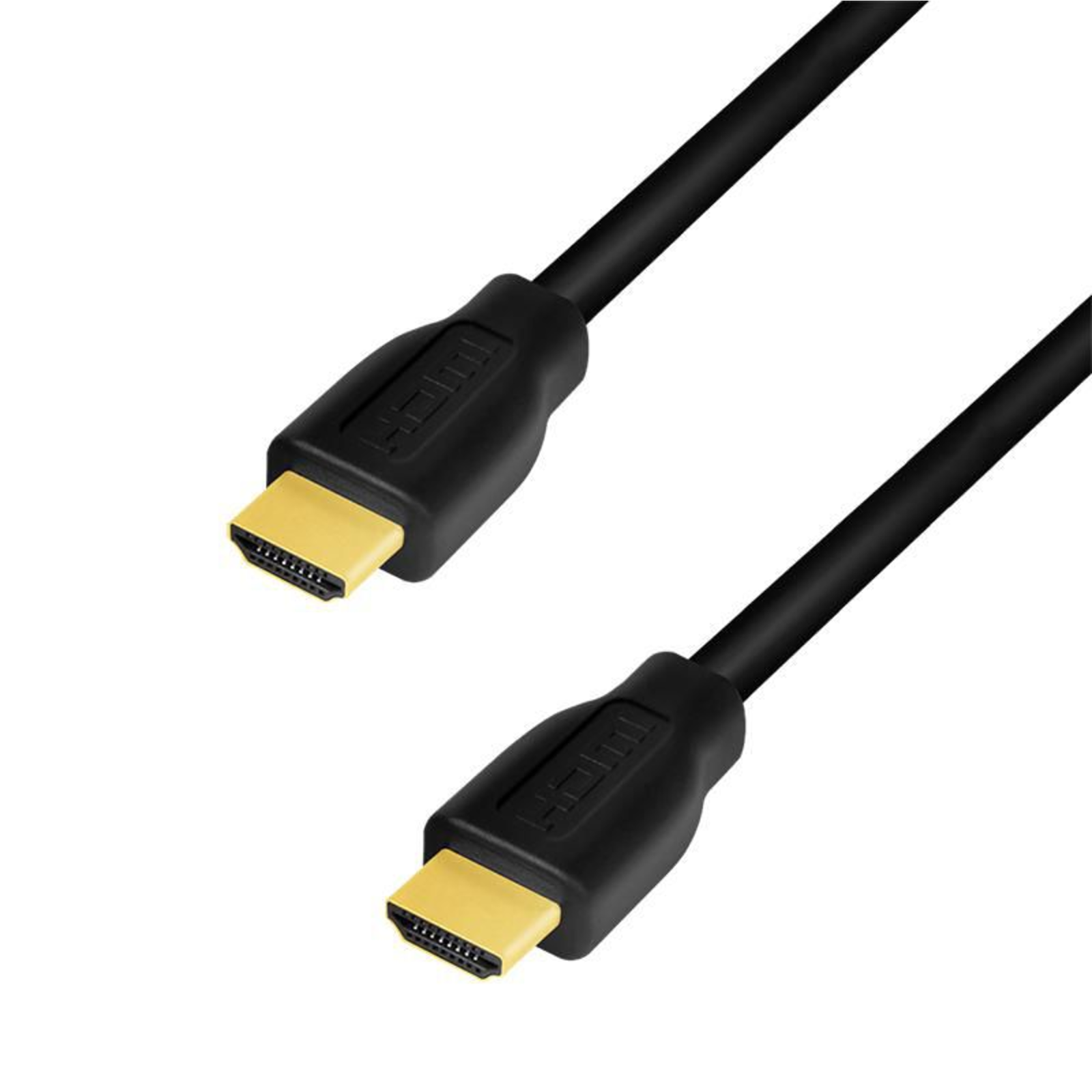 LogiLink Premium High-speed HDMIEthernet Cable HDMI Male to 2 M Double Insulation Black Supports 4K