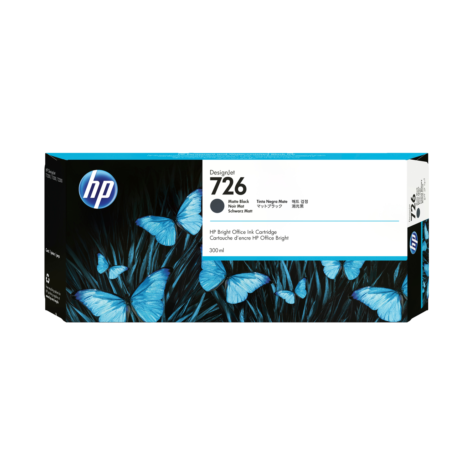 HPI 726 300-ml mattee Black Ink Cartridge