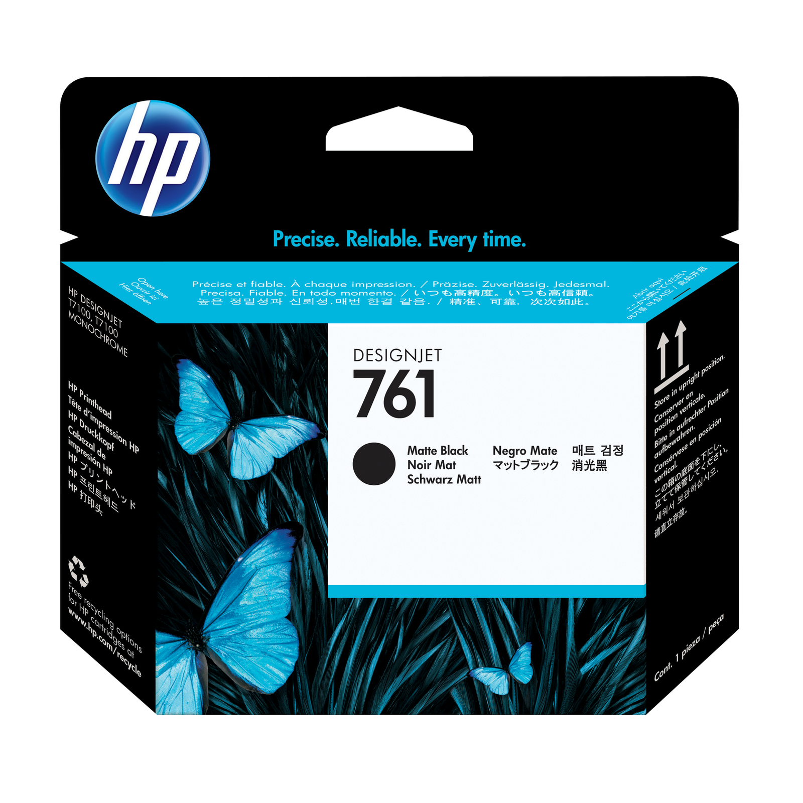 HPI Inkjet Printhead No.761 CH648A Black