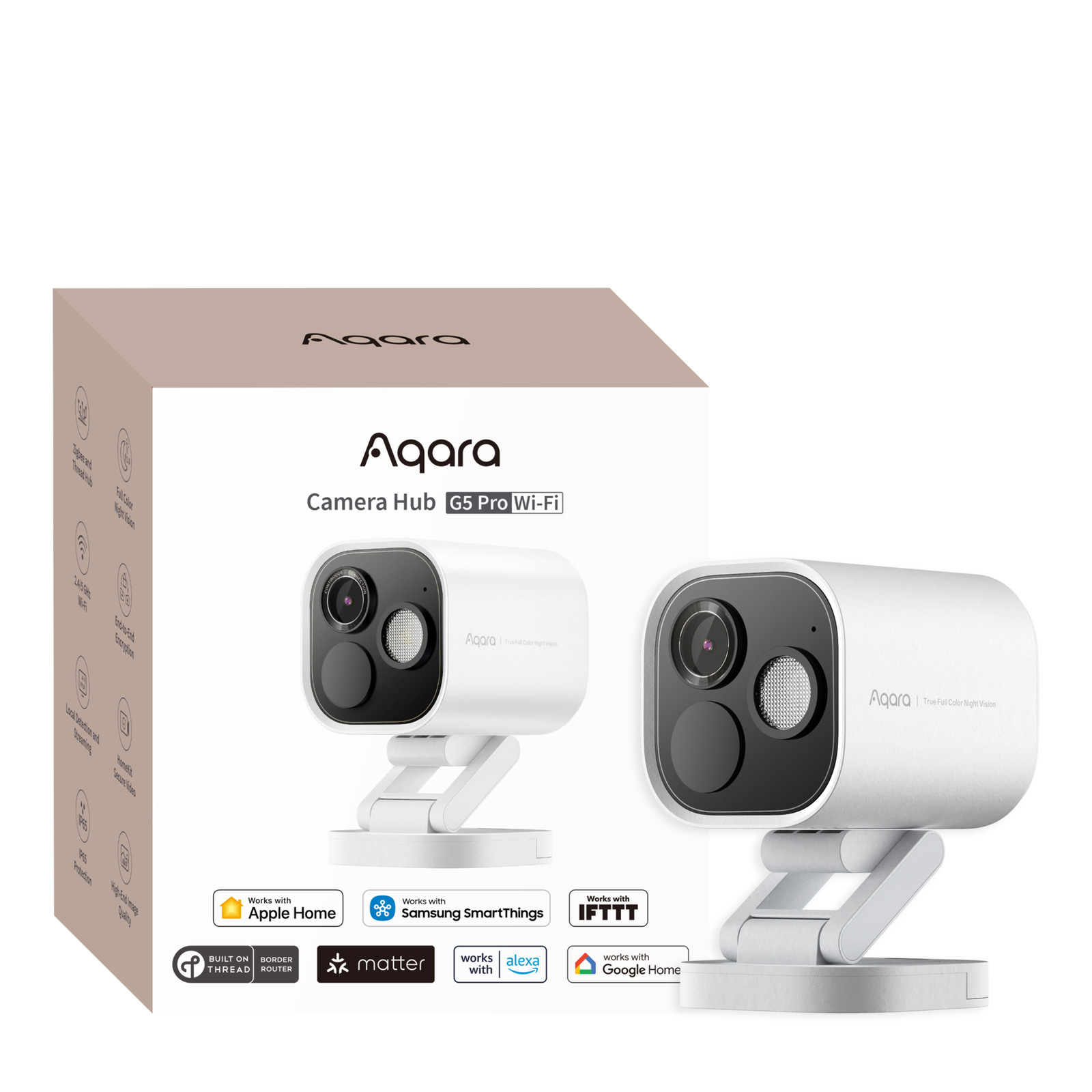 Aqara Camera Hub G5 Pro Wi-Fi White
