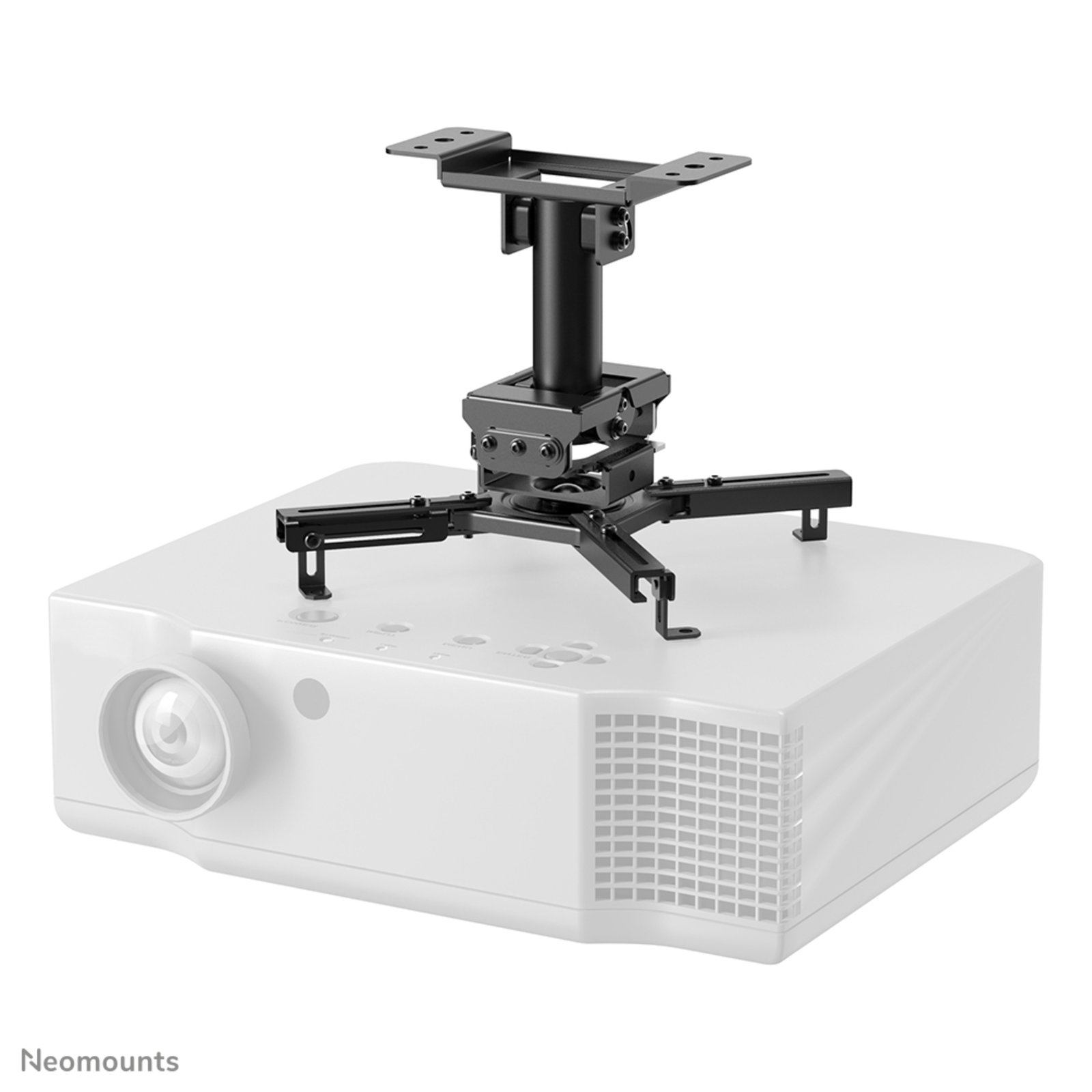 Neomounts Projector Ceiling Mount Height 25,5cm Black Max.45kg