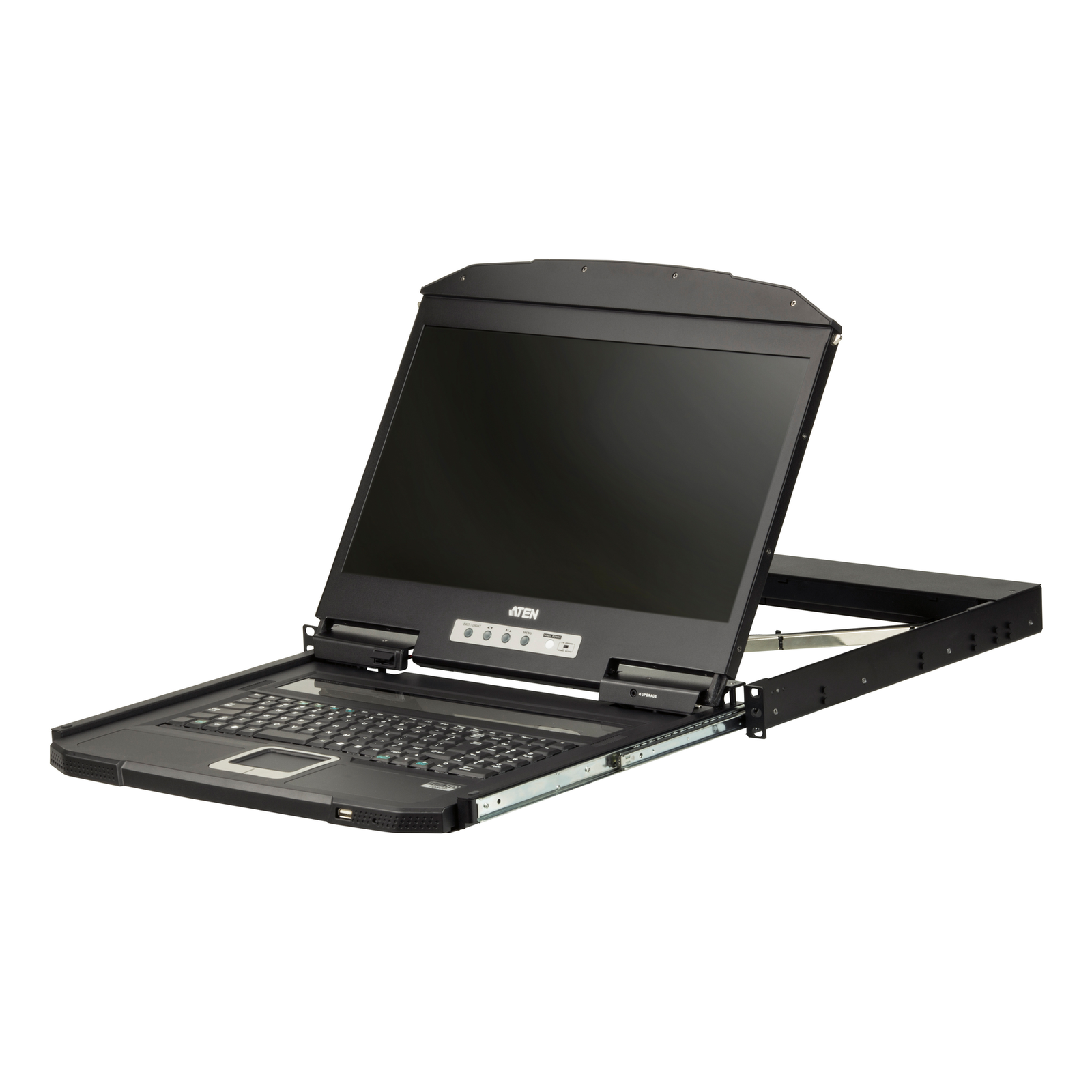 ATEN CL3100NX for Short Depth Single Rail 18.5inch LCD Console USB VGA
