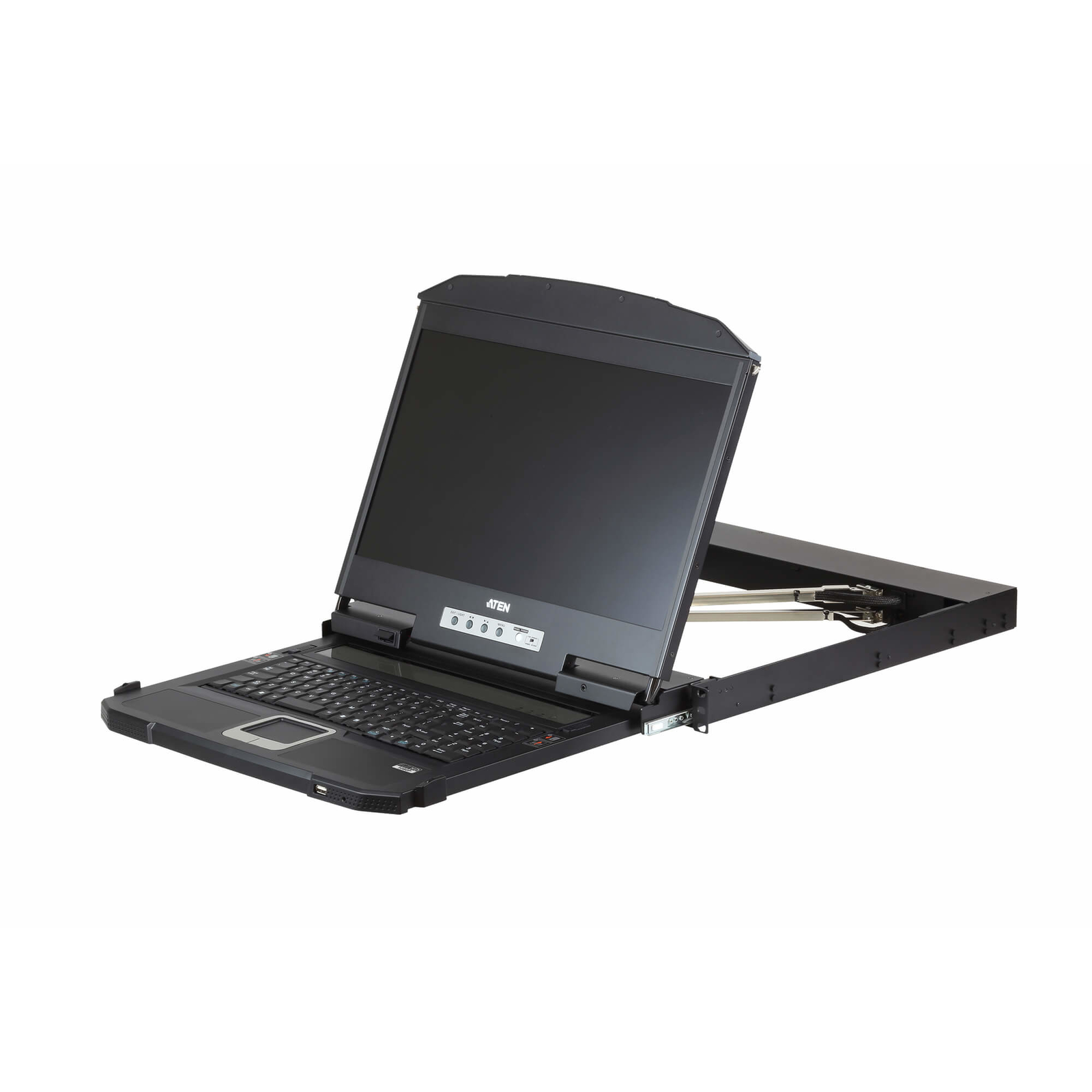 ATEN CL3800 KVM Console USB 47cm 18.5 Visible Rack-1920 X 1080 HD 1080p 350 Cdm 10001 20 Ms HDMI