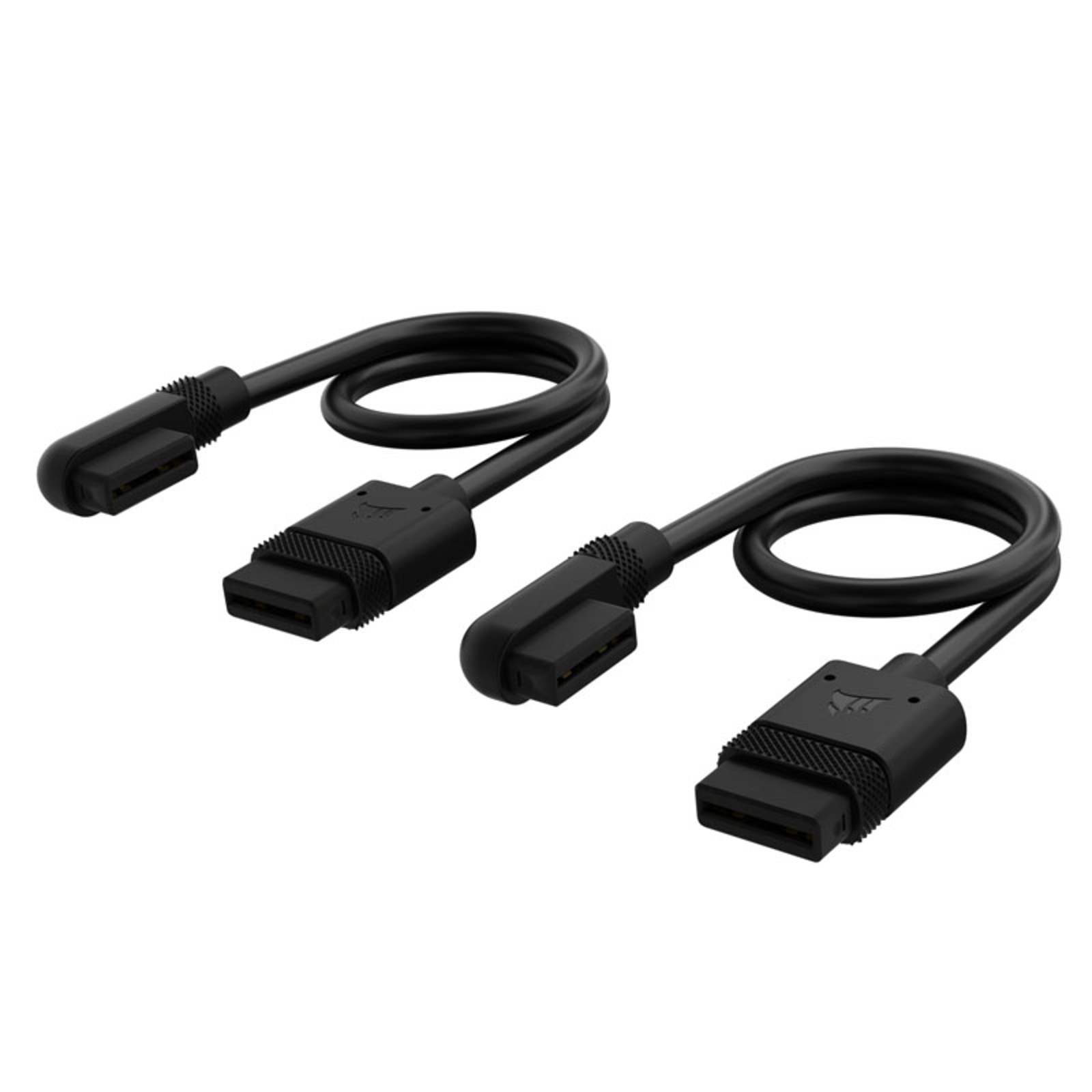 Corsair ICUE LINK Slim Cable 200mm 90 Angled Black 2 Pieces