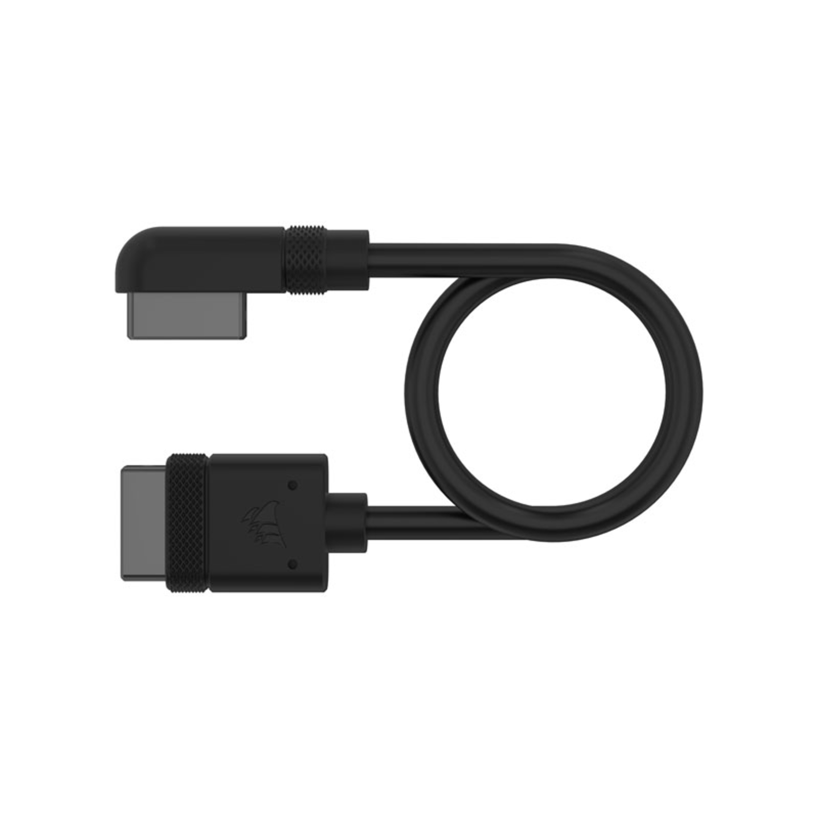 Corsair ICUE LINK Slim Cable 200mm 90 Angled Black 2 Pieces