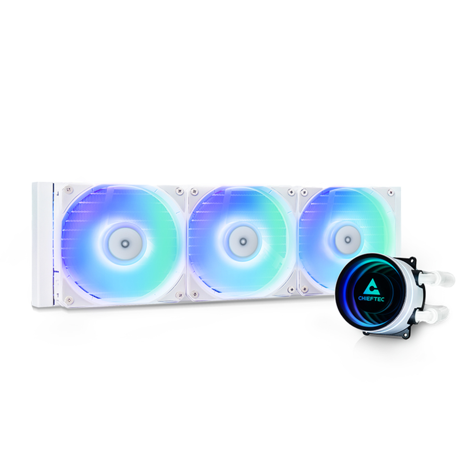 Chieftec ICEBERG 360-RGB-W (white)