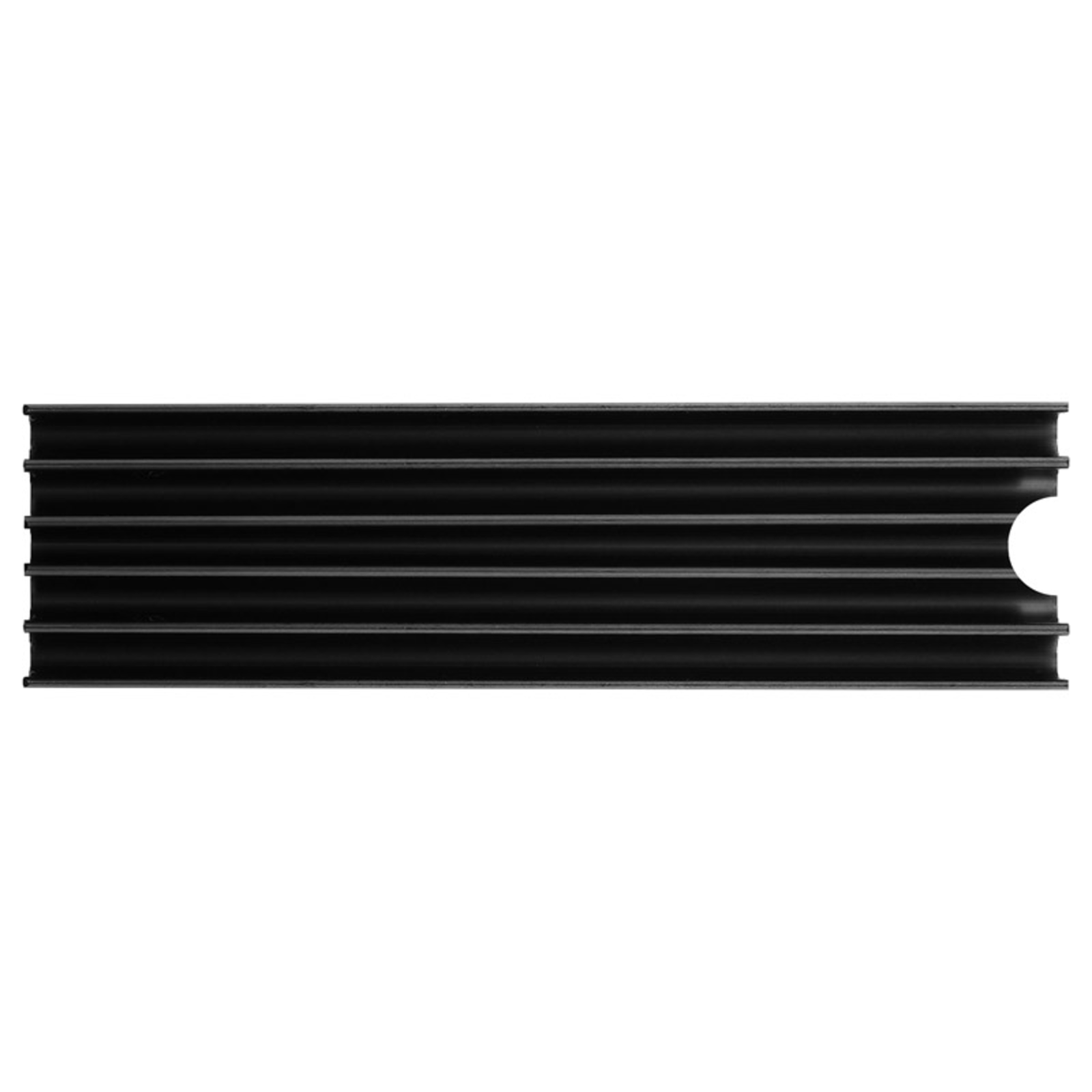 Axagon CLR-M2L10 Passive M.2 SSD Cooling Body 2280 10mm Height Aluminium Black