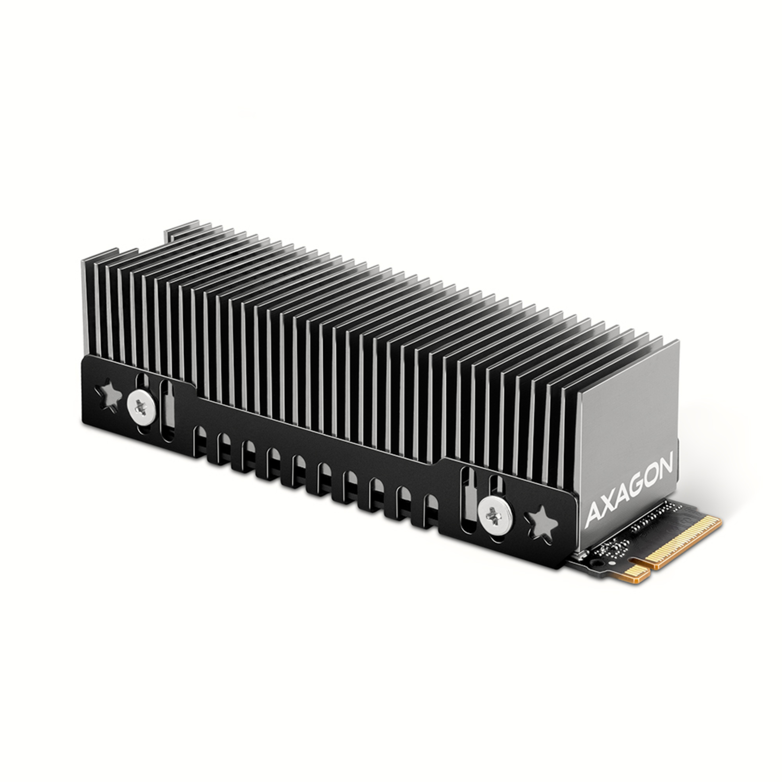 Axagon CLR-M2XT M.2 SSD Passive Cooler Aluminium 2280