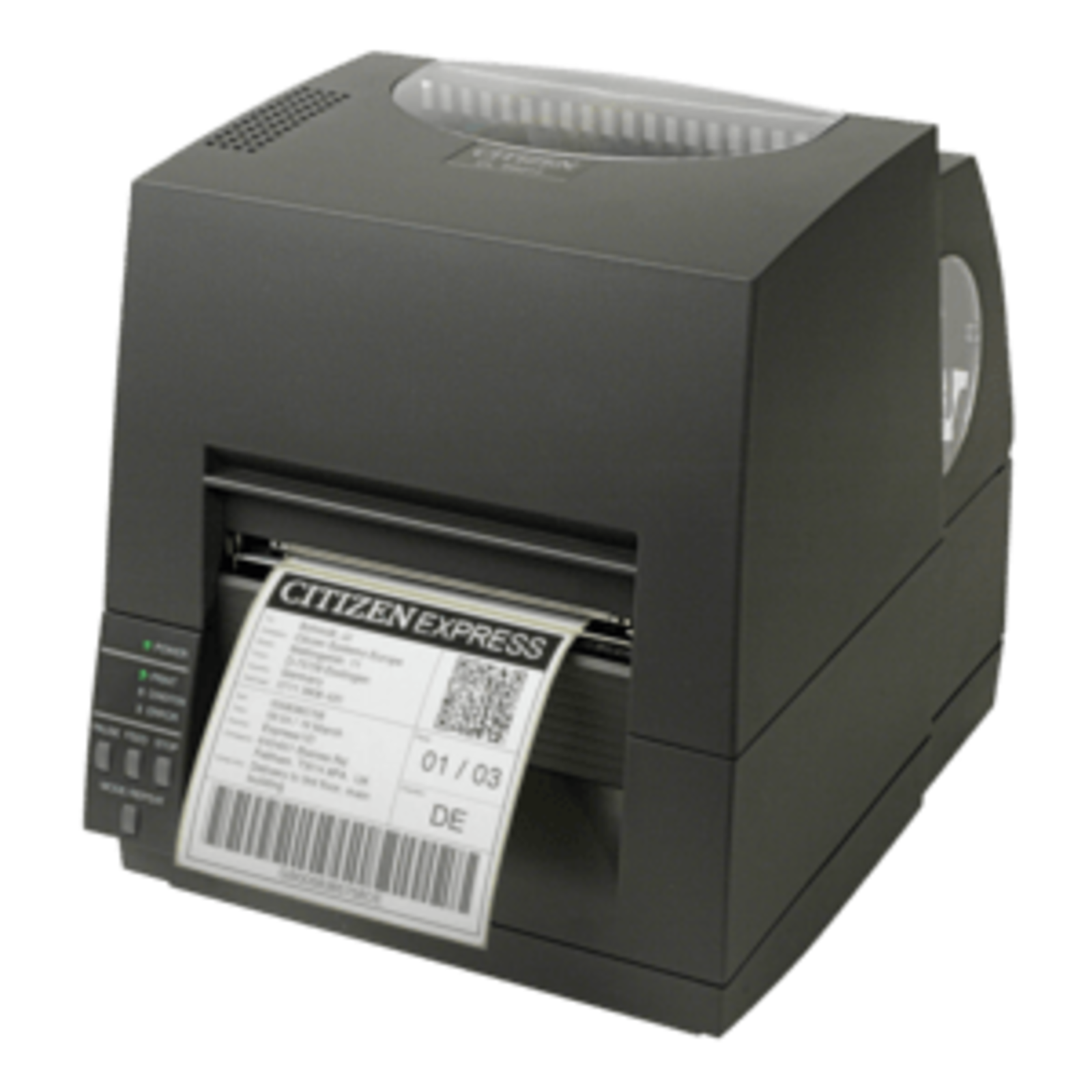 Citizen CL-S631II (labeled as CL-S621II) 12 Dots/mm (300 Dpi) Dual-IF EPL ZPL Datamax Black