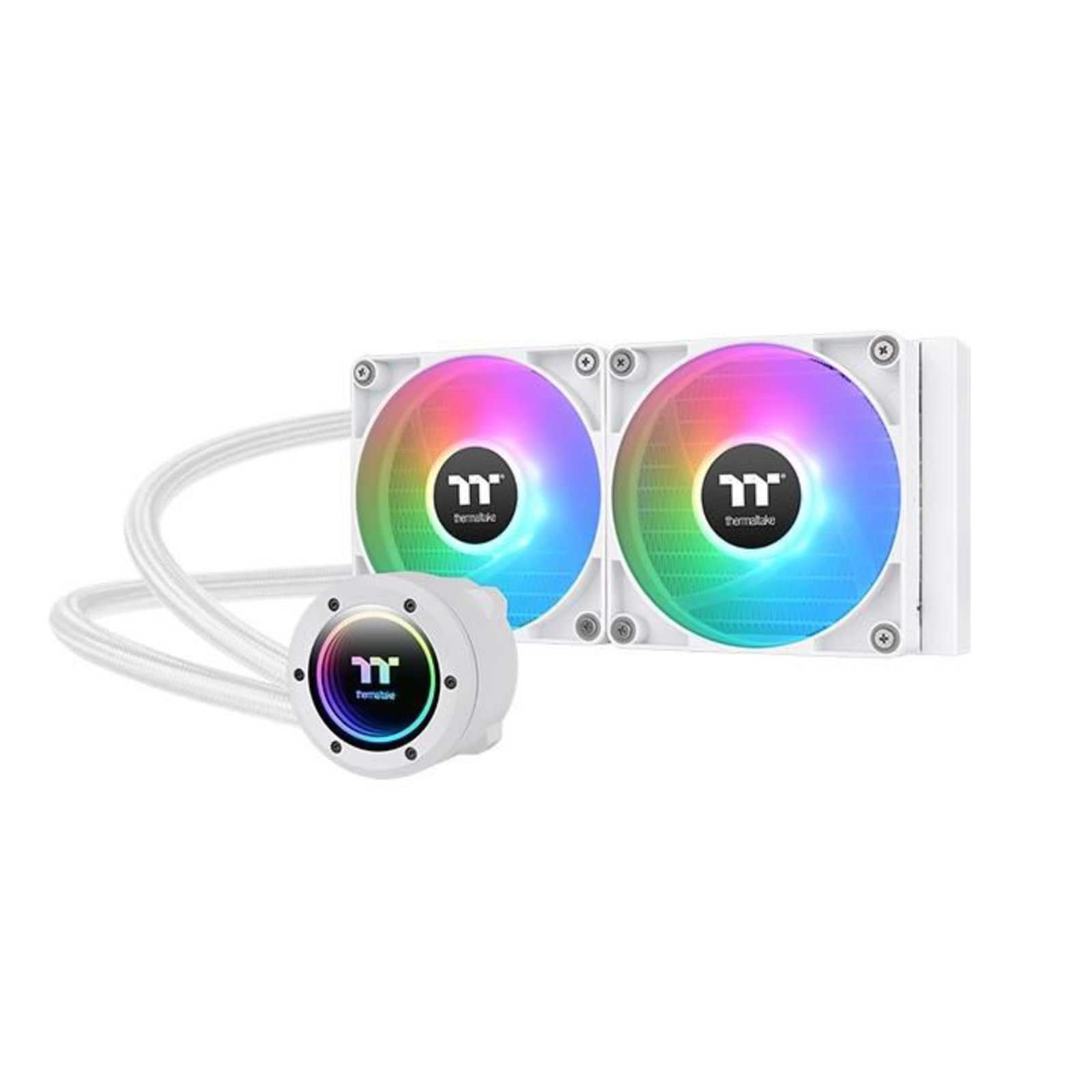Thermaltake TH240 V2 ARGB Sync All-In-One Liquid Cooler Snow Edition White