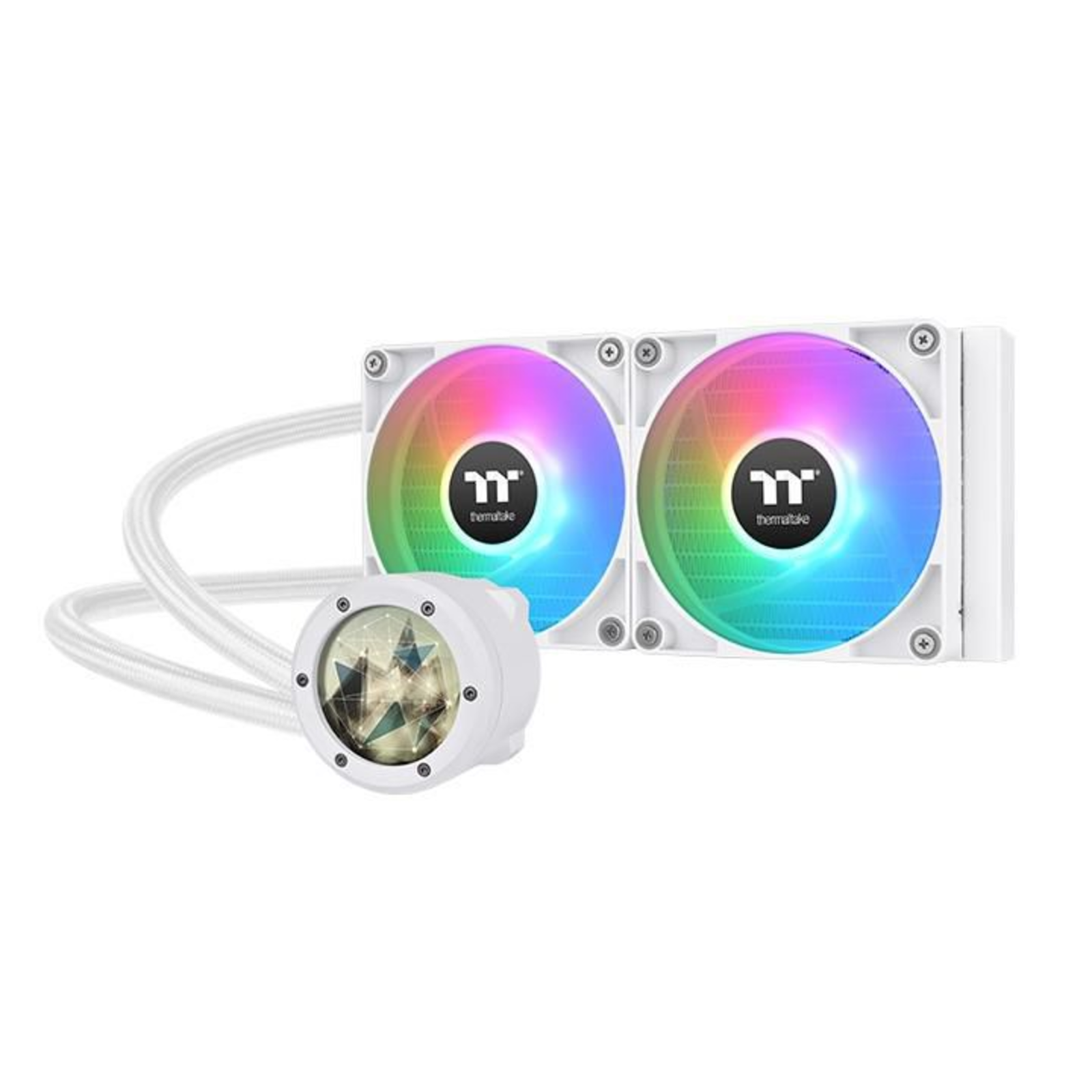 Thermaltake TH240 V2 Ultra ARGB Sync All-In-One Liquid Cooler Snow Edition White