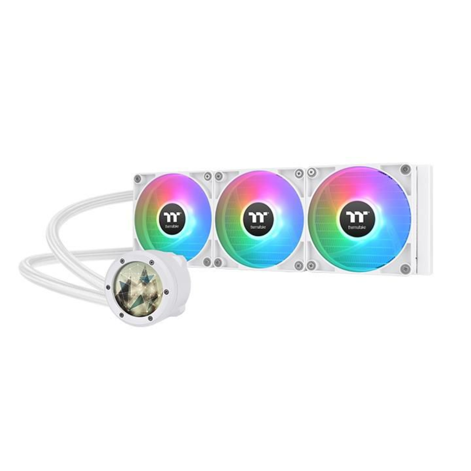 Thermaltake TH360 V2 Ultra ARGB Sync All-in-One Liquid Cooler Snow Edition White
