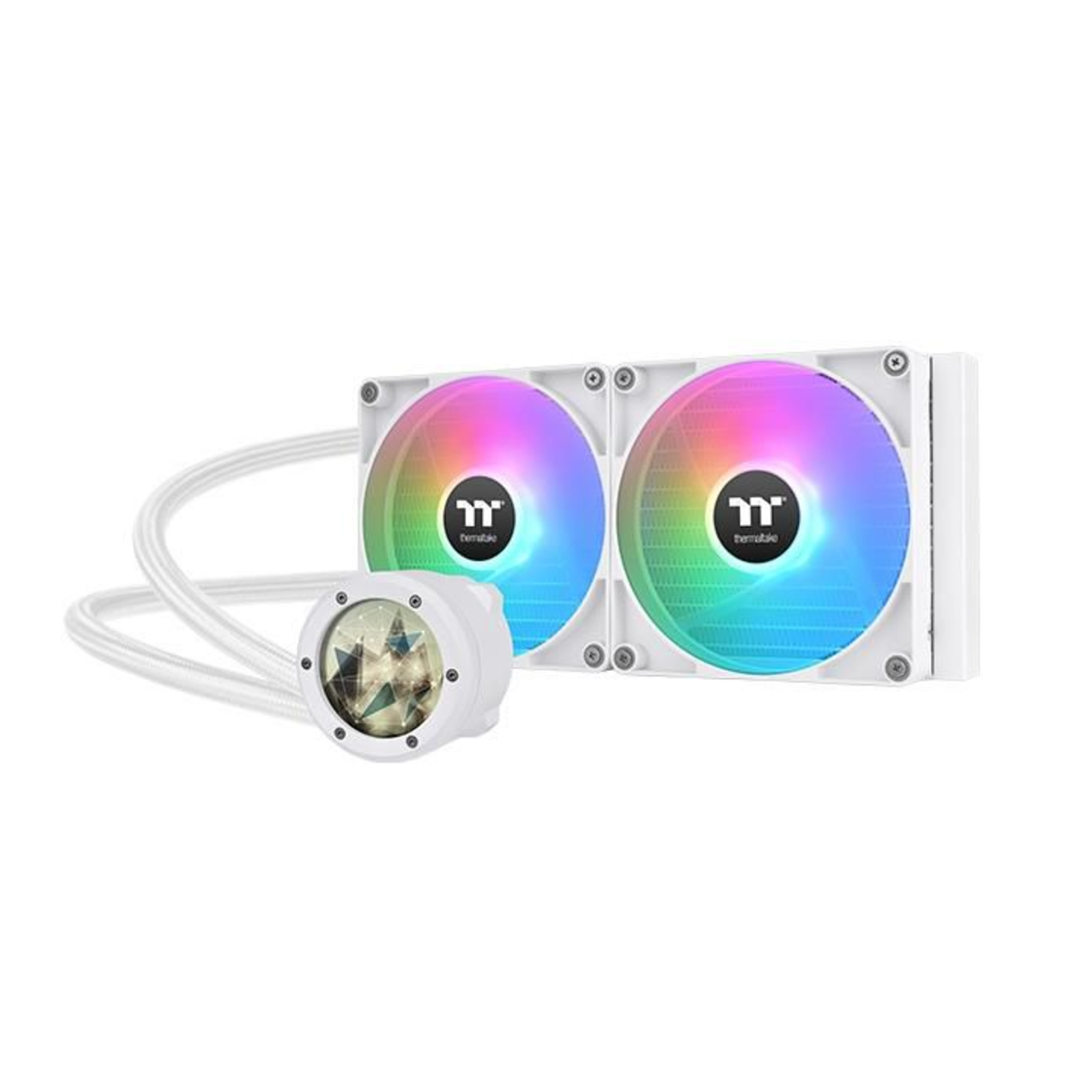 Thermaltake TH280 V2 Ultra ARGB Sync All-In-One Liquid Cooler Snow Edition White