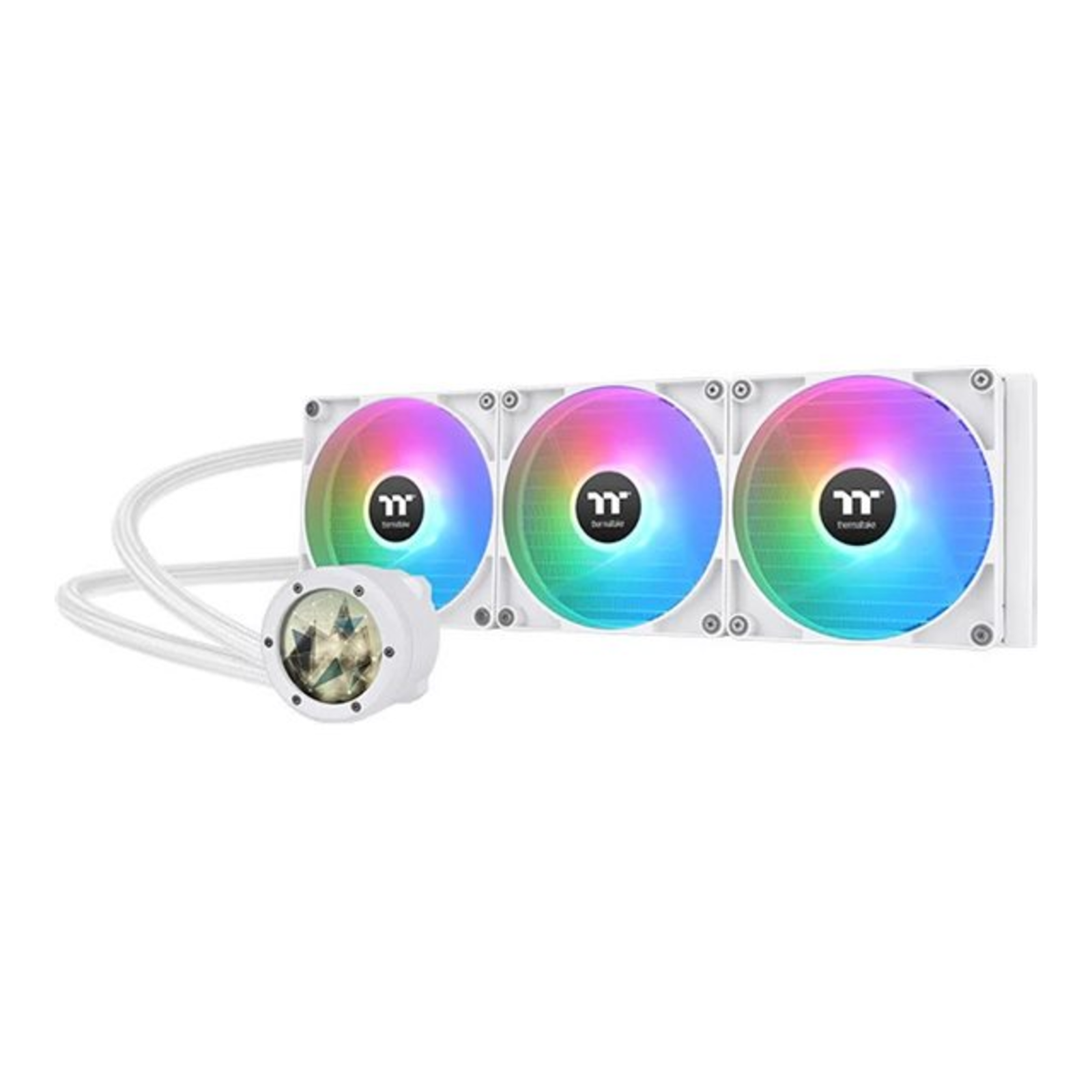 Thermaltake TH420 V2 Ultra ARGB Sync All-In-One Liquid Cooler Snow Edition White