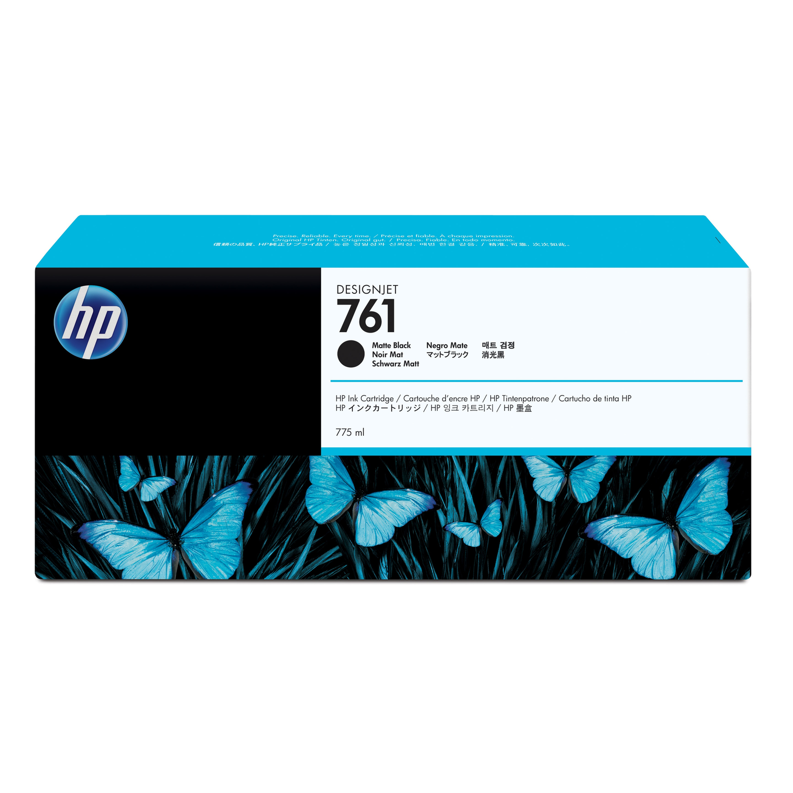 HPI 761 matte Black DesignJet Printer Cartridge 775 Ml