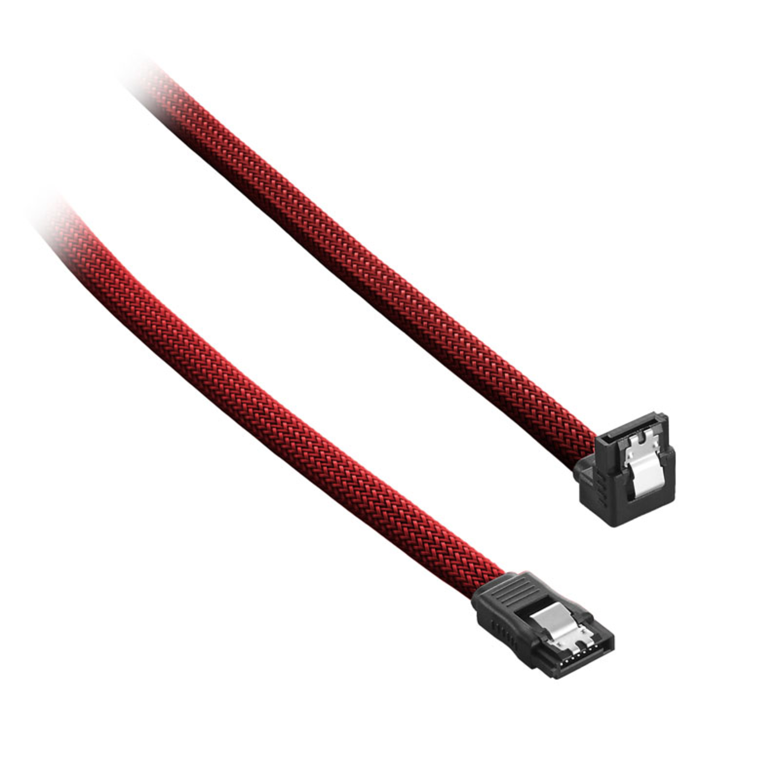 CableMod ModMesh Right Angle SATA 3 Cable 60cm Blood Red