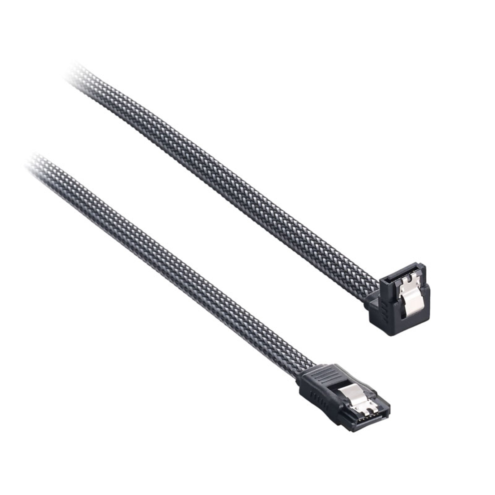 CableMod ModMesh Right Angle SATA 3 Cable 60cm Carbon