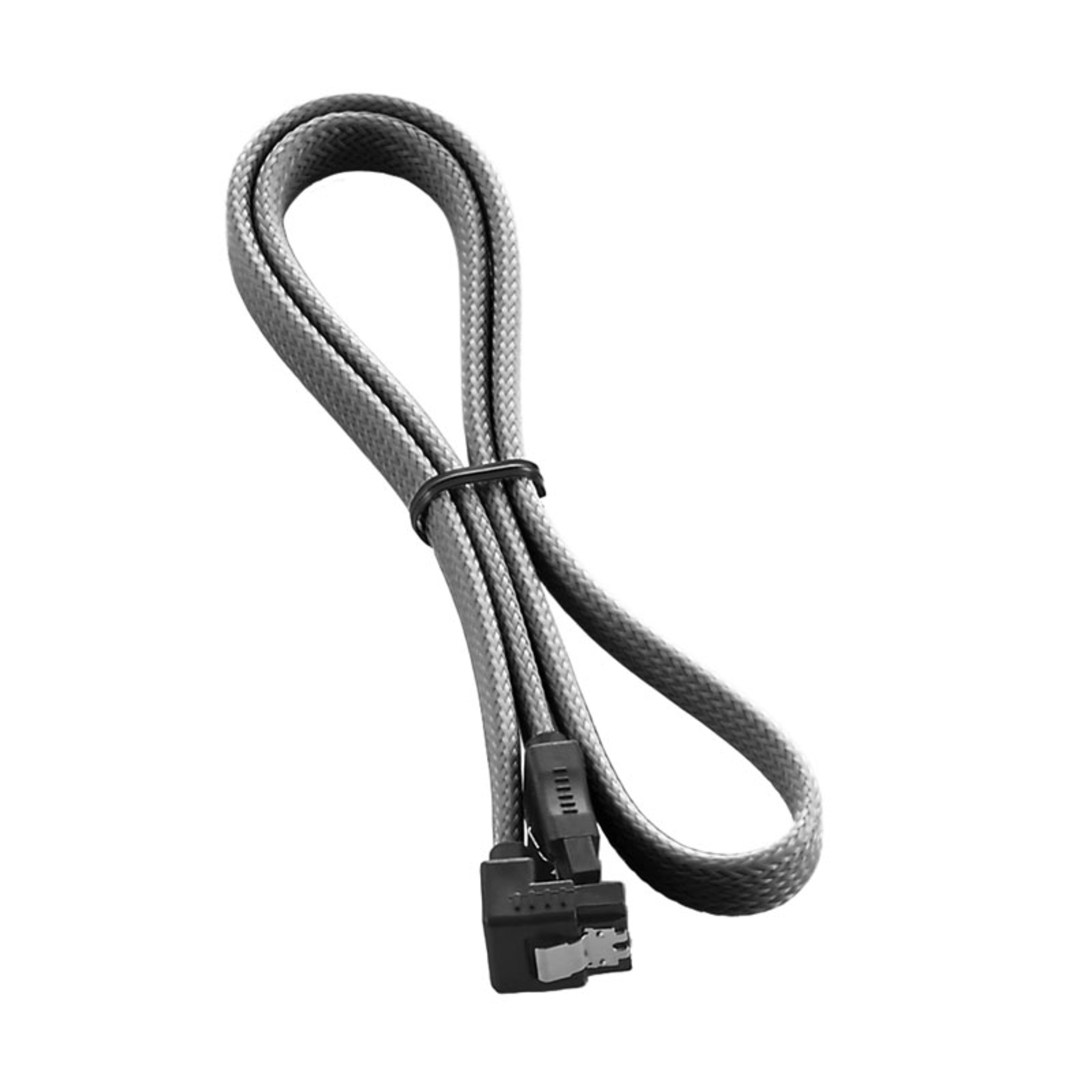 CableMod ModMesh Right Angle SATA 3 Cable 60cm Carbon