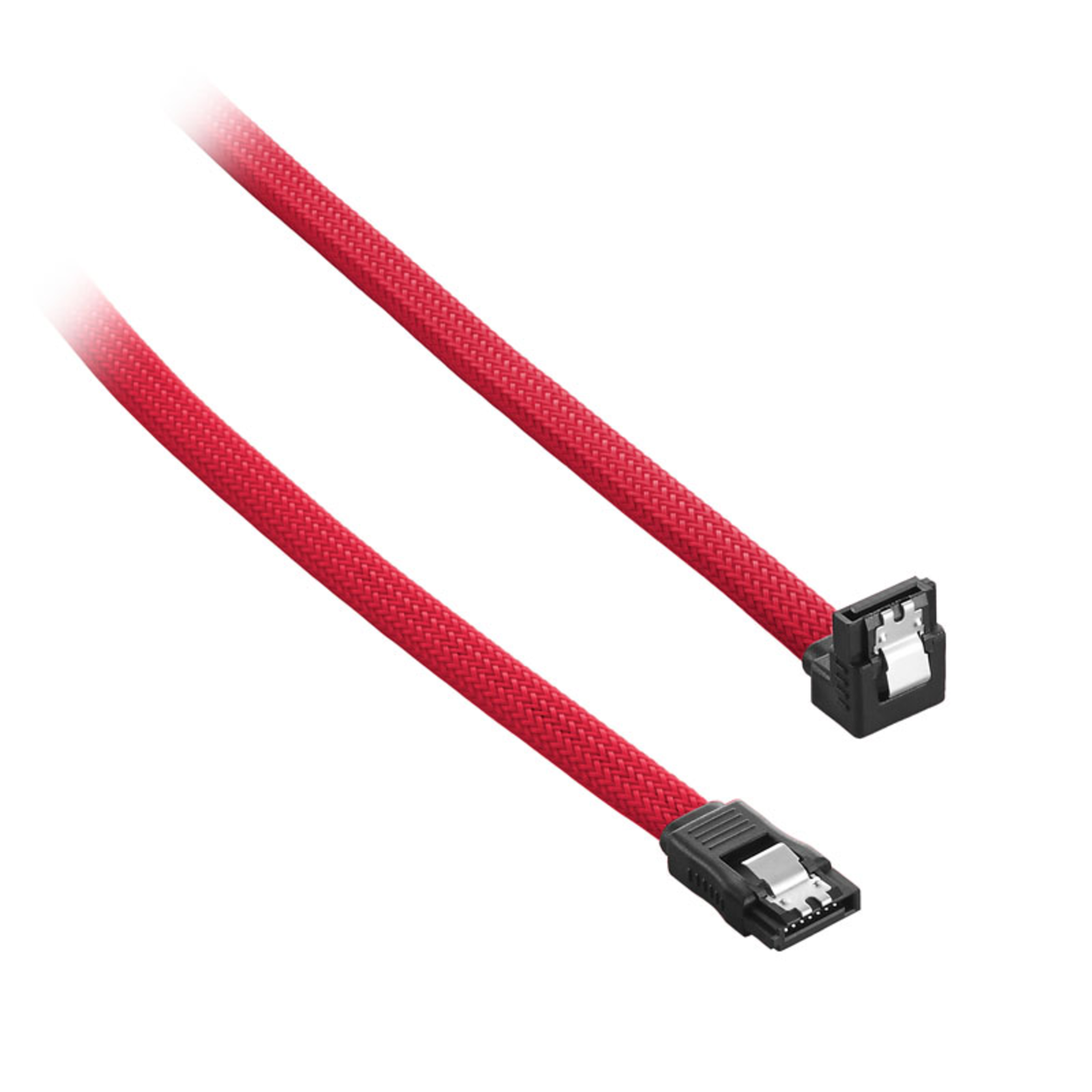 CableMod ModMesh Right Angle SATA 3 Cable 60cm Red