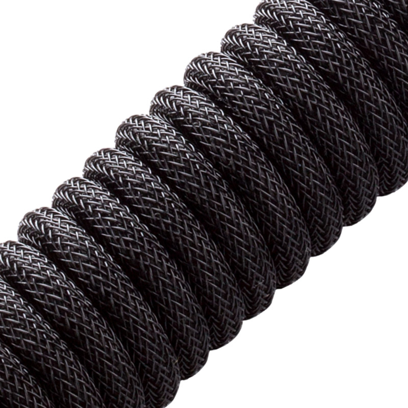 CableMod Classic Coiled Keyboard Cable USB-C to USB Type A Midnight Black 150cm