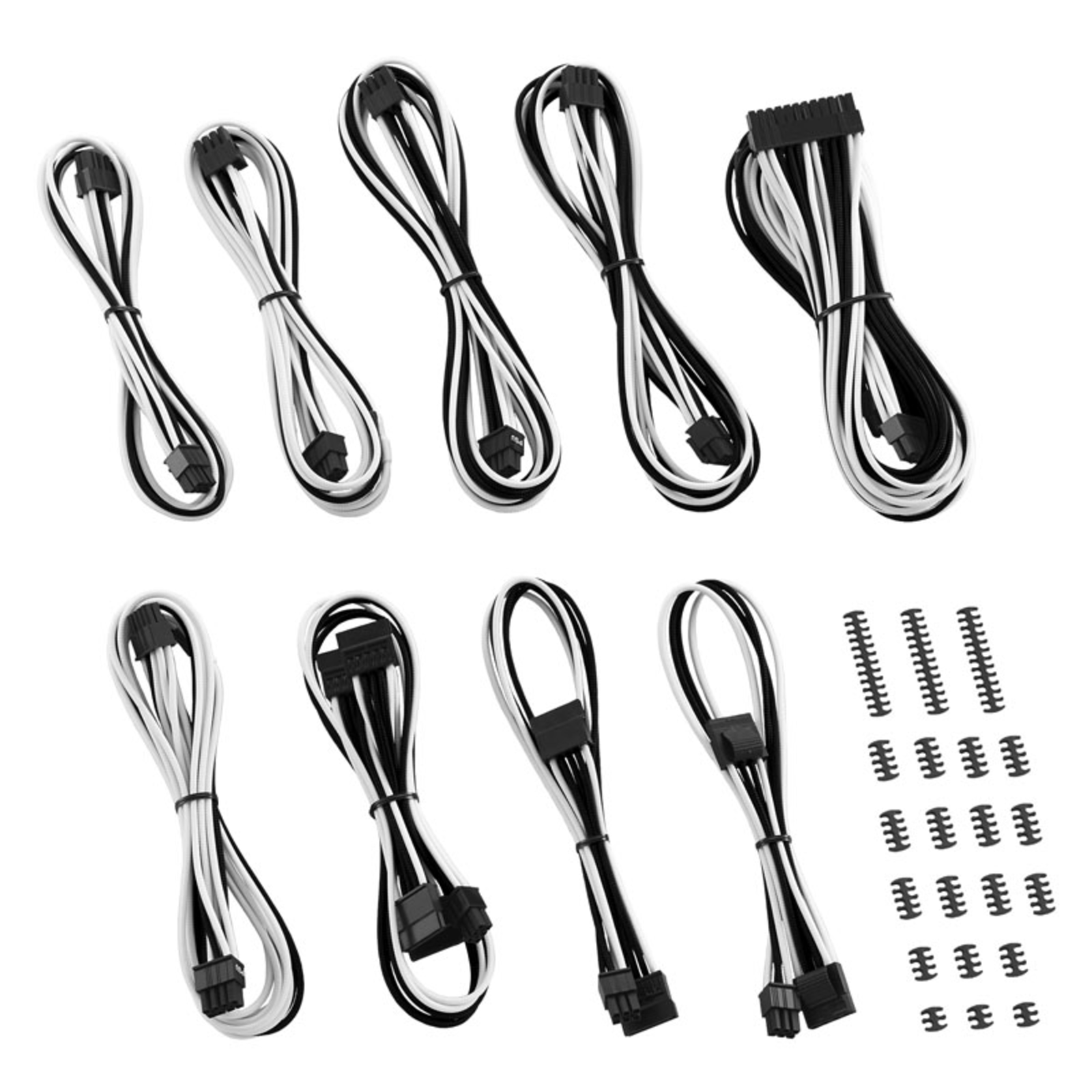 CableMod Classic ModMesh C-Series Cable Kit RMi RMx Black/white