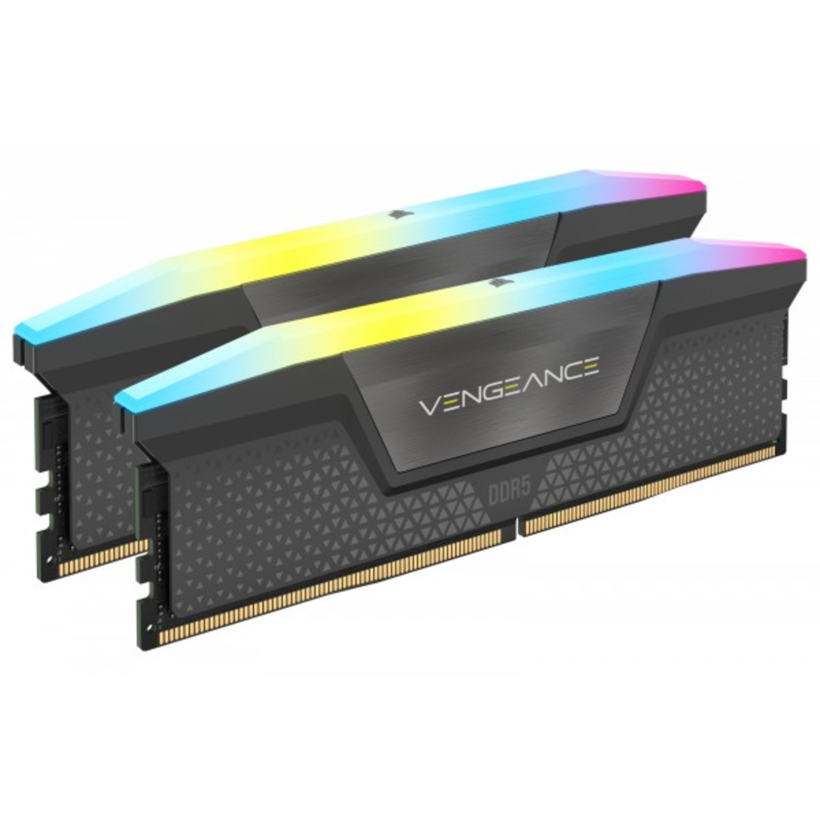 Corsair VENGEANCE RGB DDR5 6000MT/s 32GB DIMM 2x16GB DDR5 Unbuffered 1.35V AMD EXPO And Intel XMP