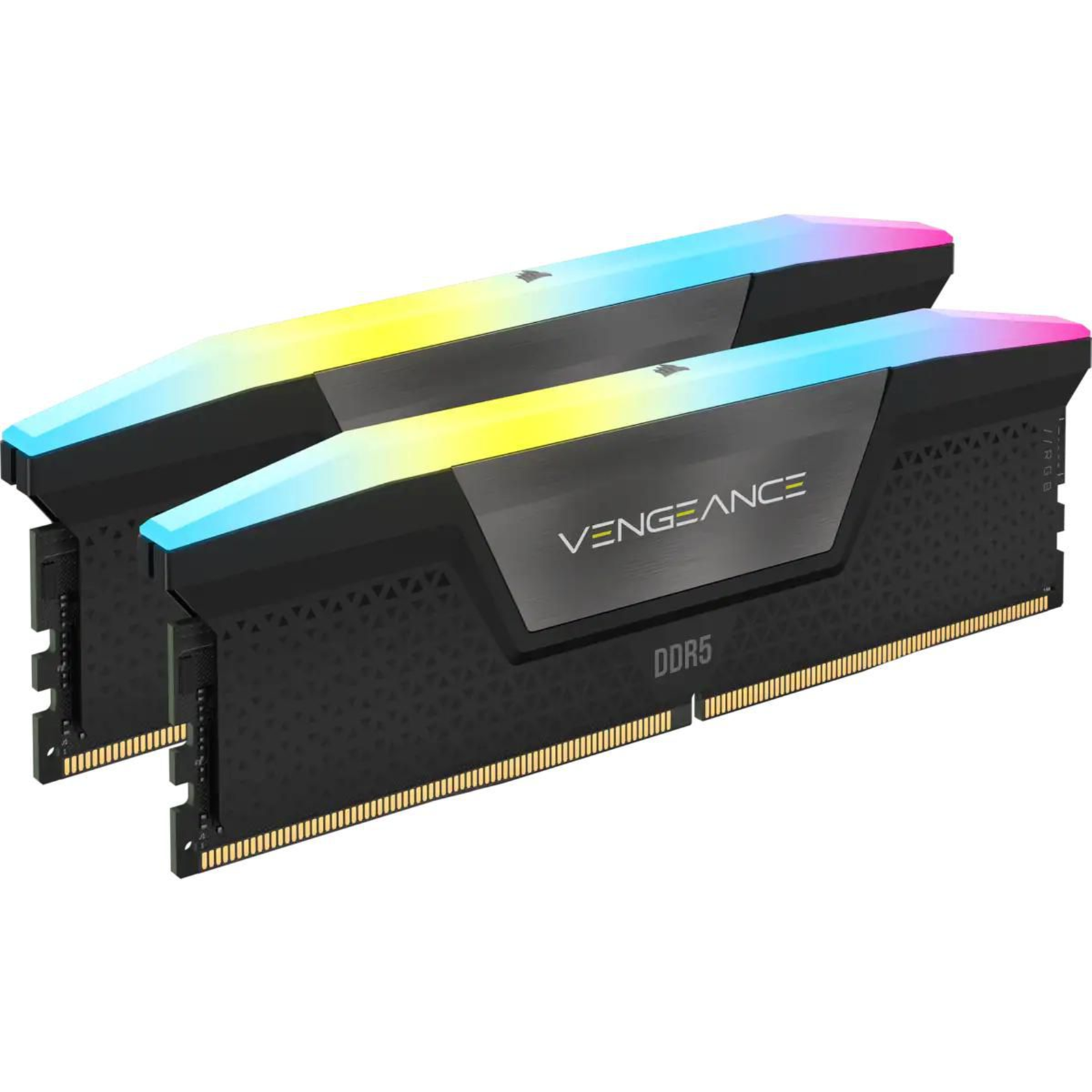 Corsair DIMM 64 GB DDR5-6600 2x 32 GB Dual Kit BlackcmH64GX5M2B6600C32 Vengeance RGB INTEL XMP