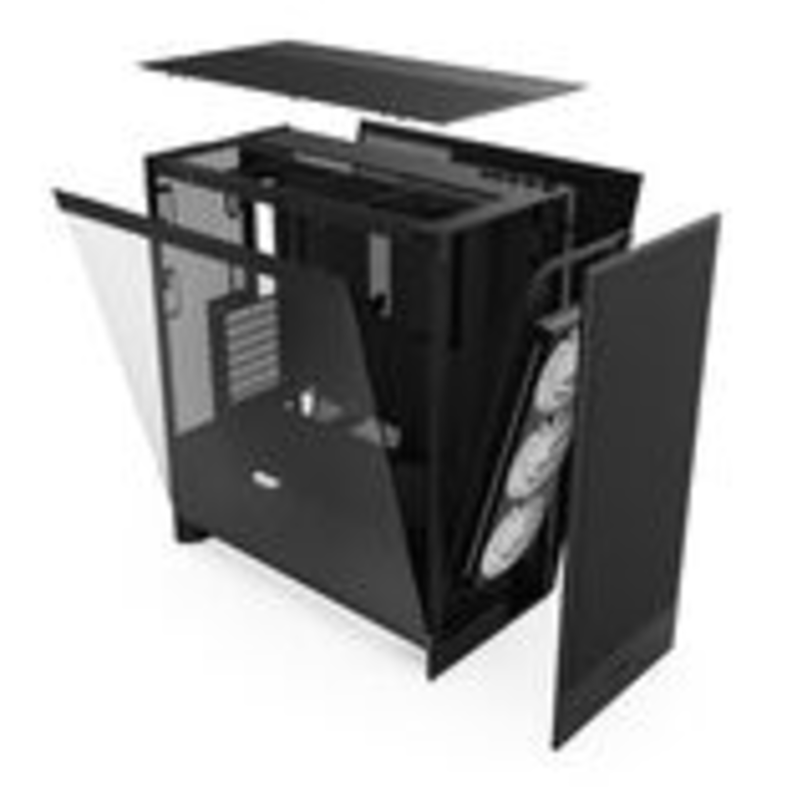 NZXT H7 Flow V2 Black PC Case