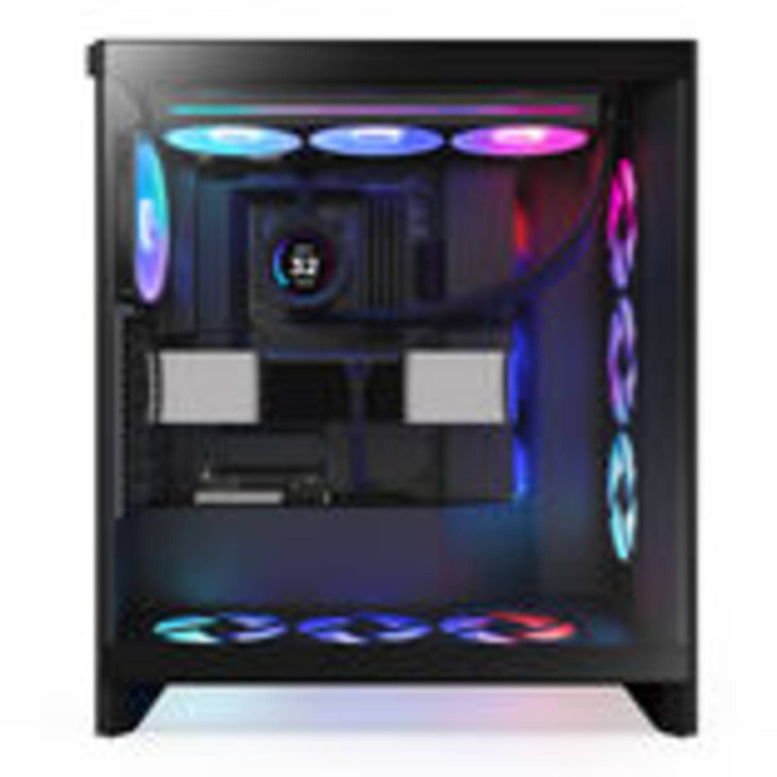 NZXT H7 Flow RGB V2 Black PC Case